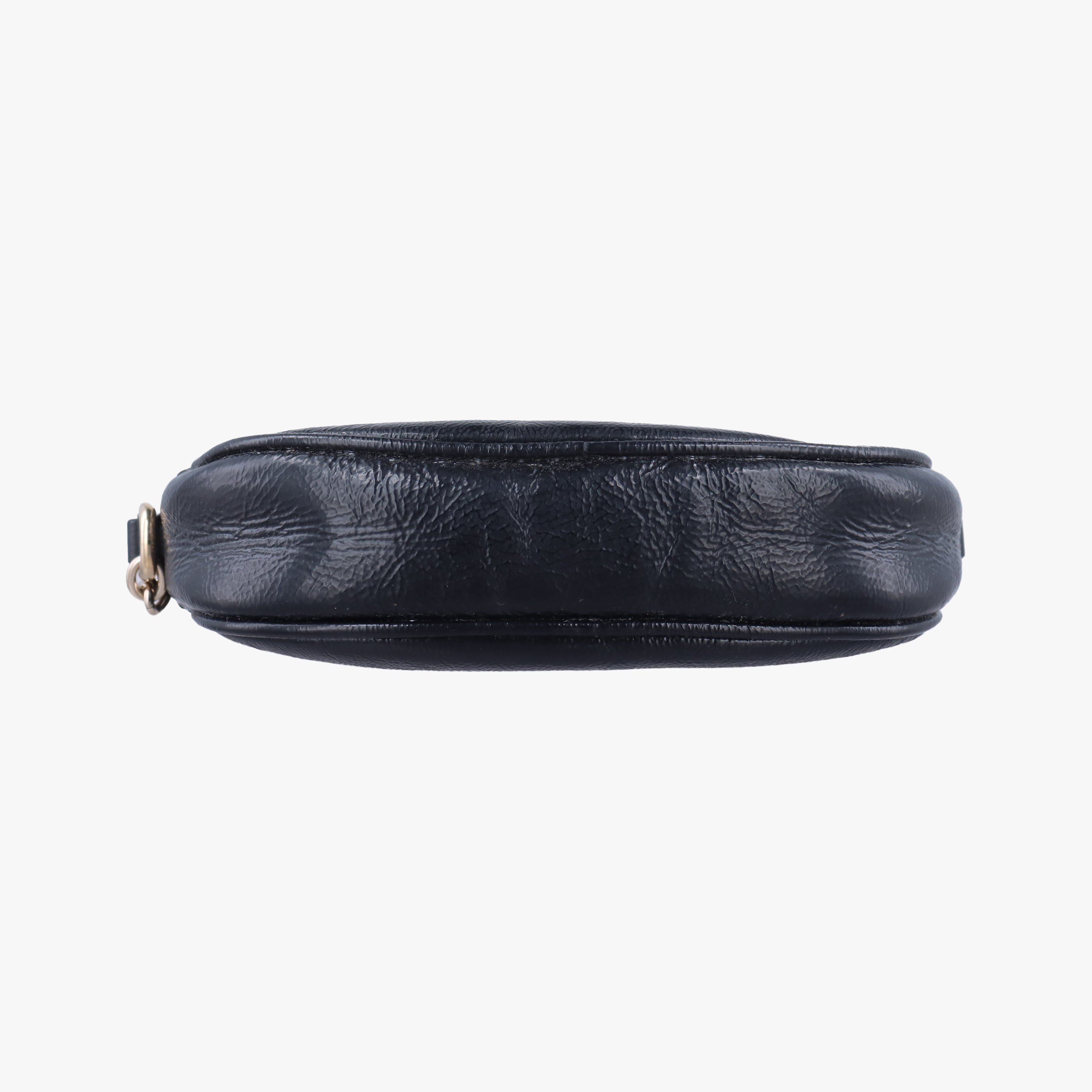 Pre-owned Gucci Soho Black Patent 353965 shoulderbag | stylenewstar