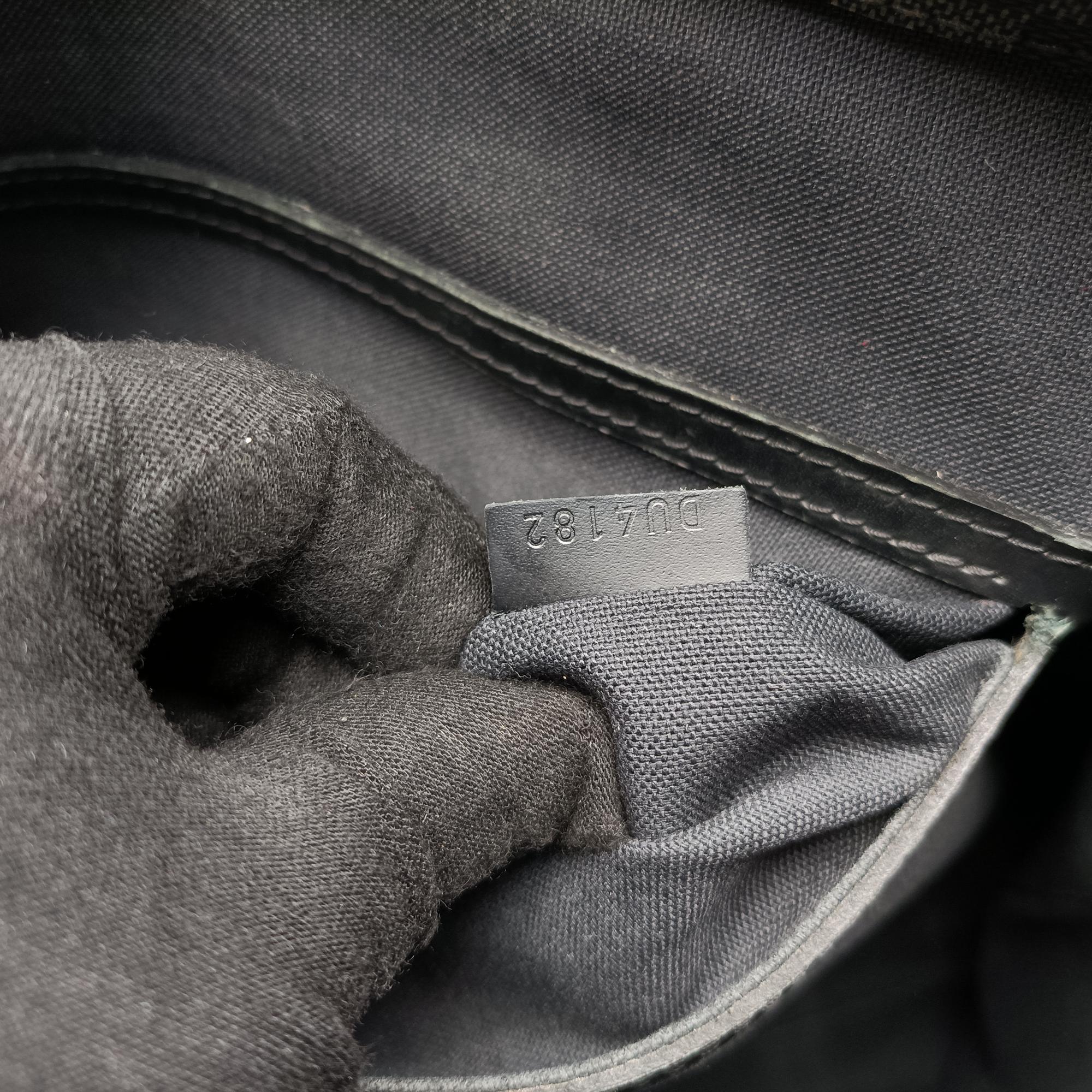 Secondhand Louis Vuitton TADAO Noir Damier Graphite N51192 shoulderbag | stylenewstar