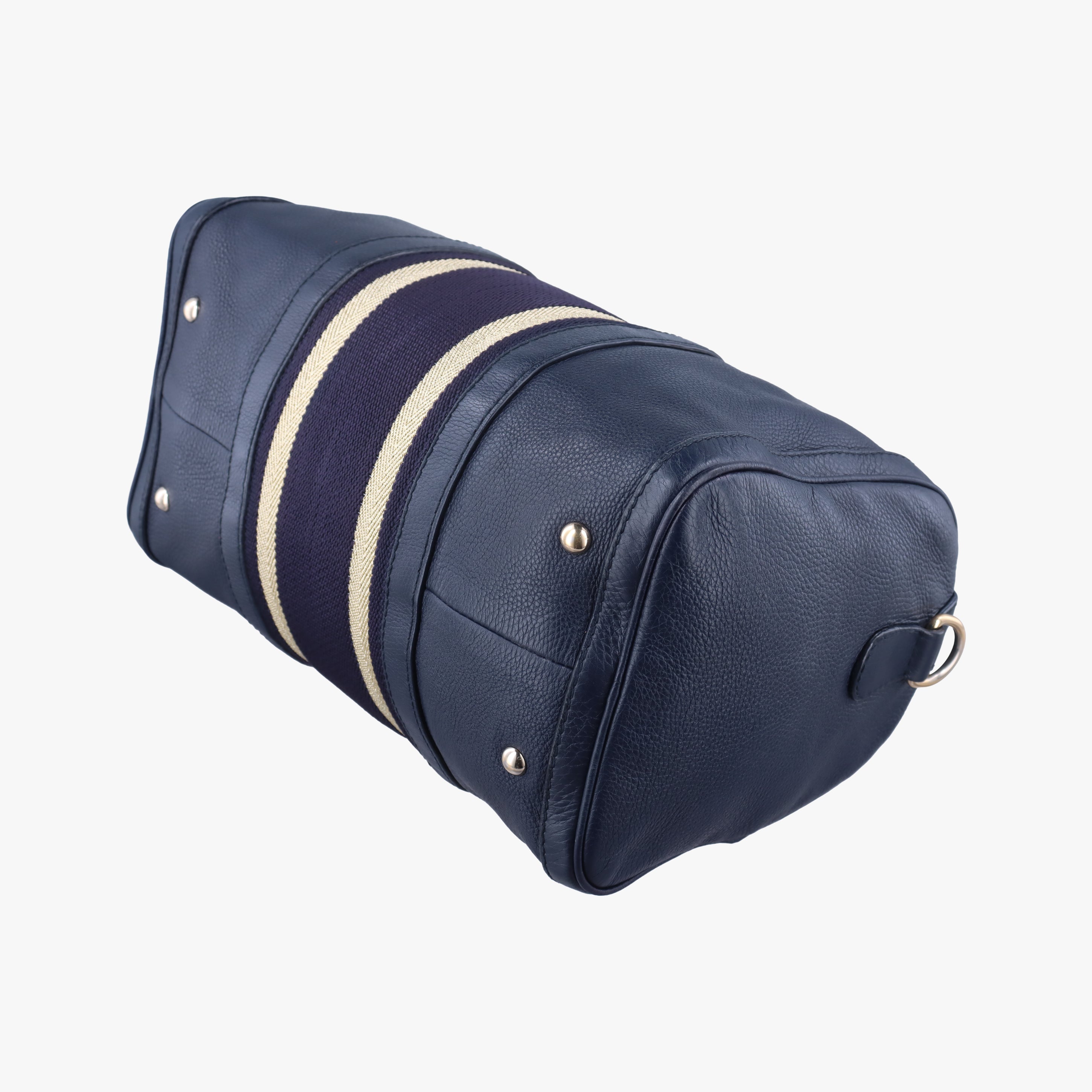 Pre-owned Gucci Sherry Line navy Leather 247205 shoulderbag | stylenewstar