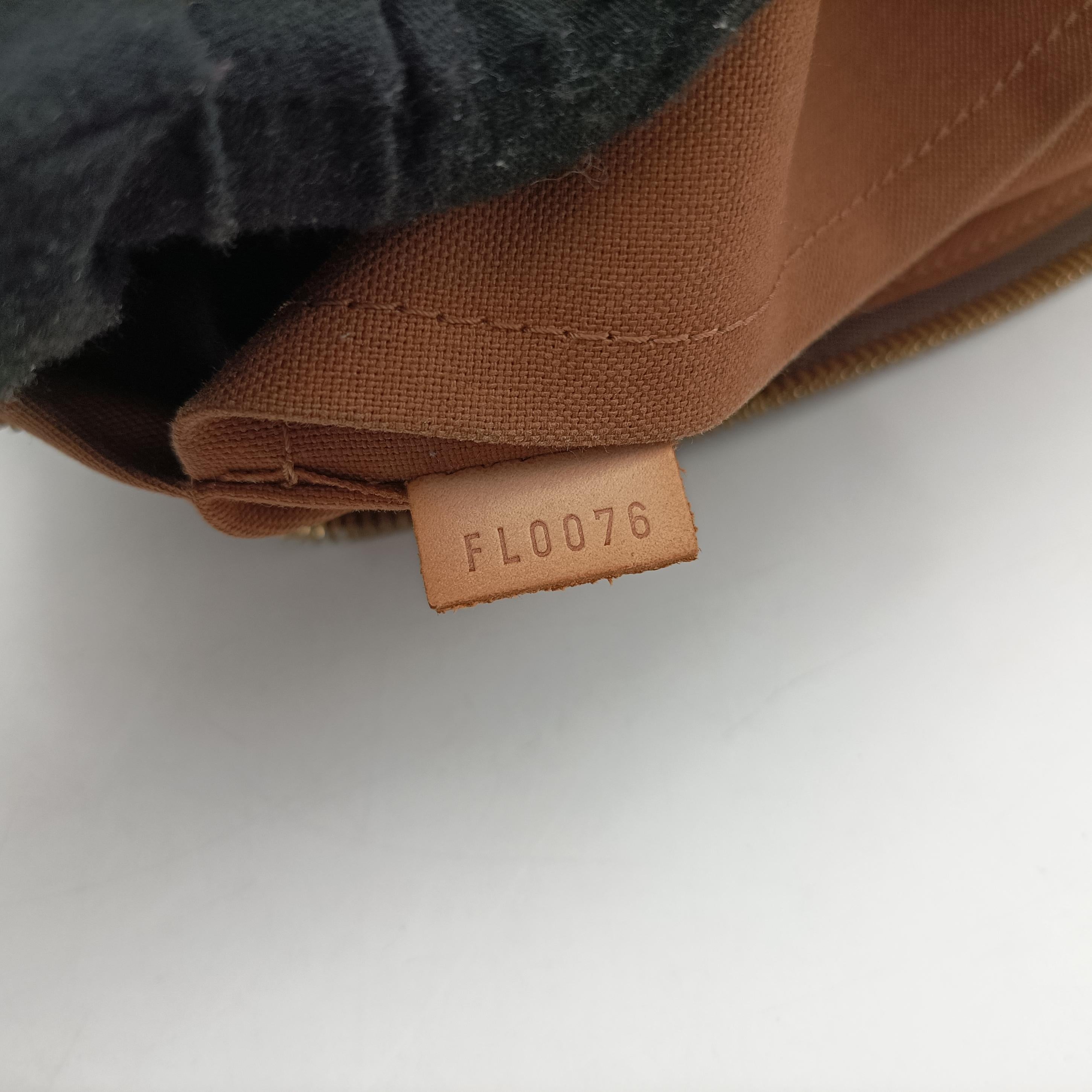Pre-owned Louis Vuitton LOCKIT Brown Monogram Canvas M40103 handbag | stylenewstar