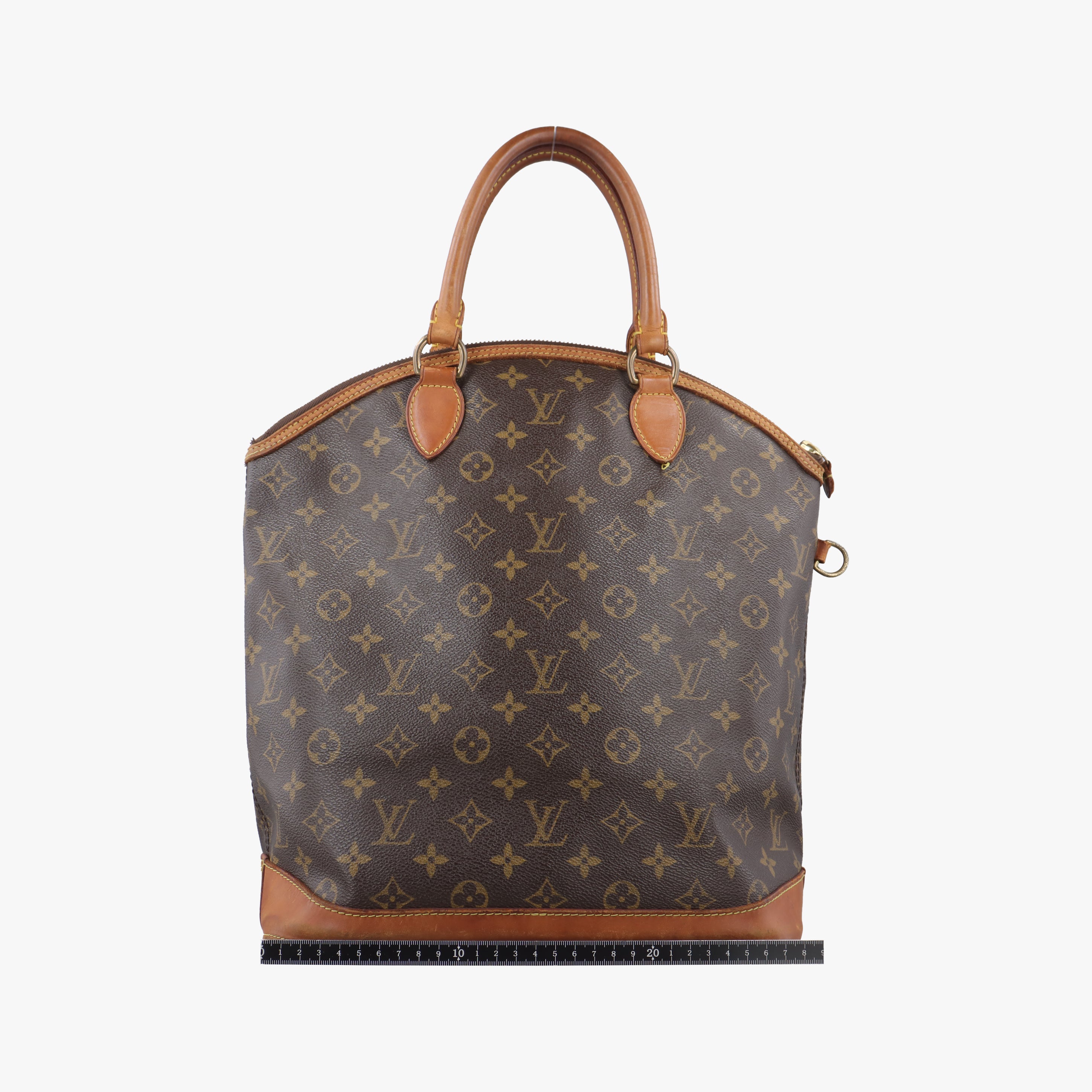 Pre-owned Louis Vuitton LOCKIT Brown Monogram Canvas M40103 handbag | stylenewstar
