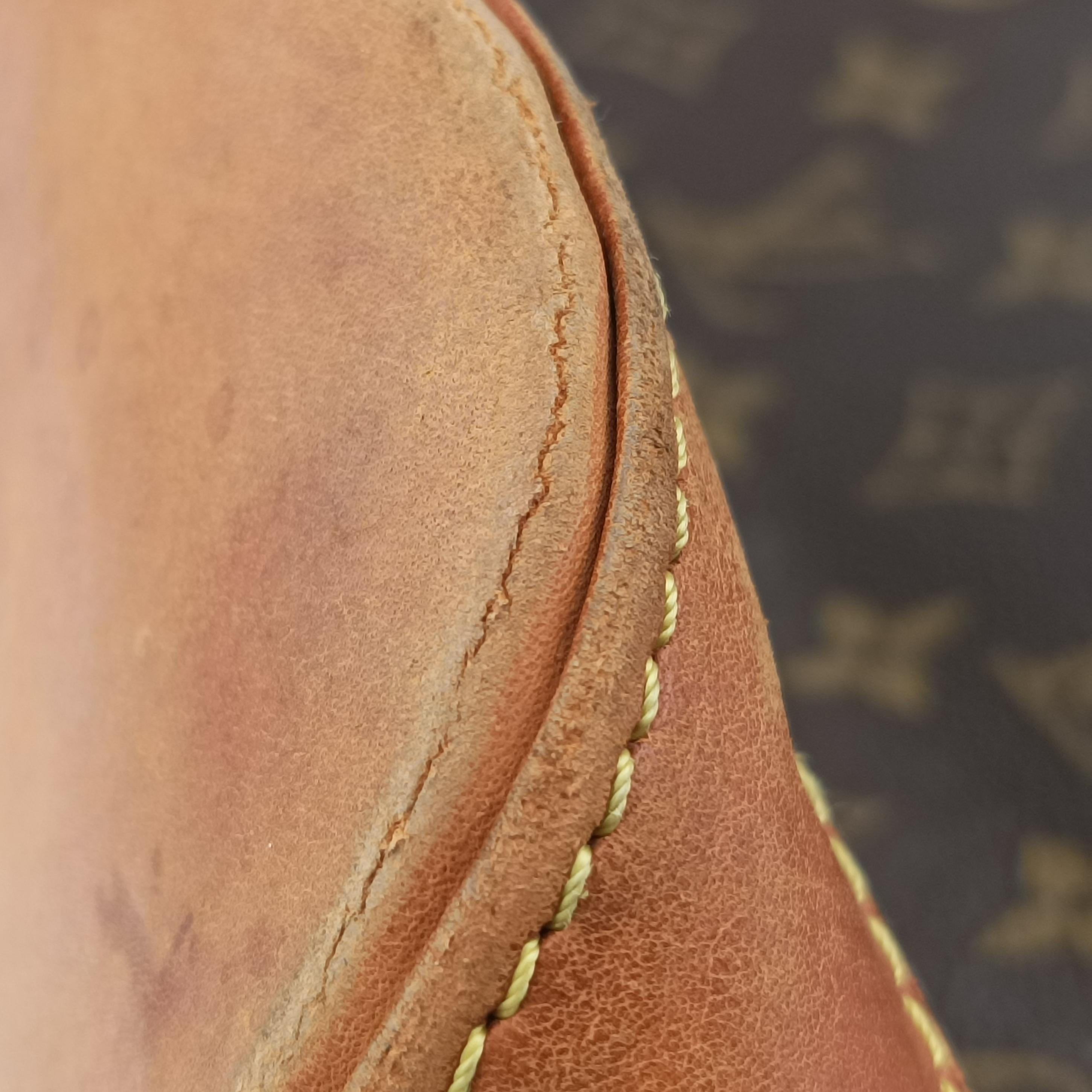 Pre-owned Louis Vuitton LOCKIT Brown Monogram Canvas M40103 handbag | stylenewstar