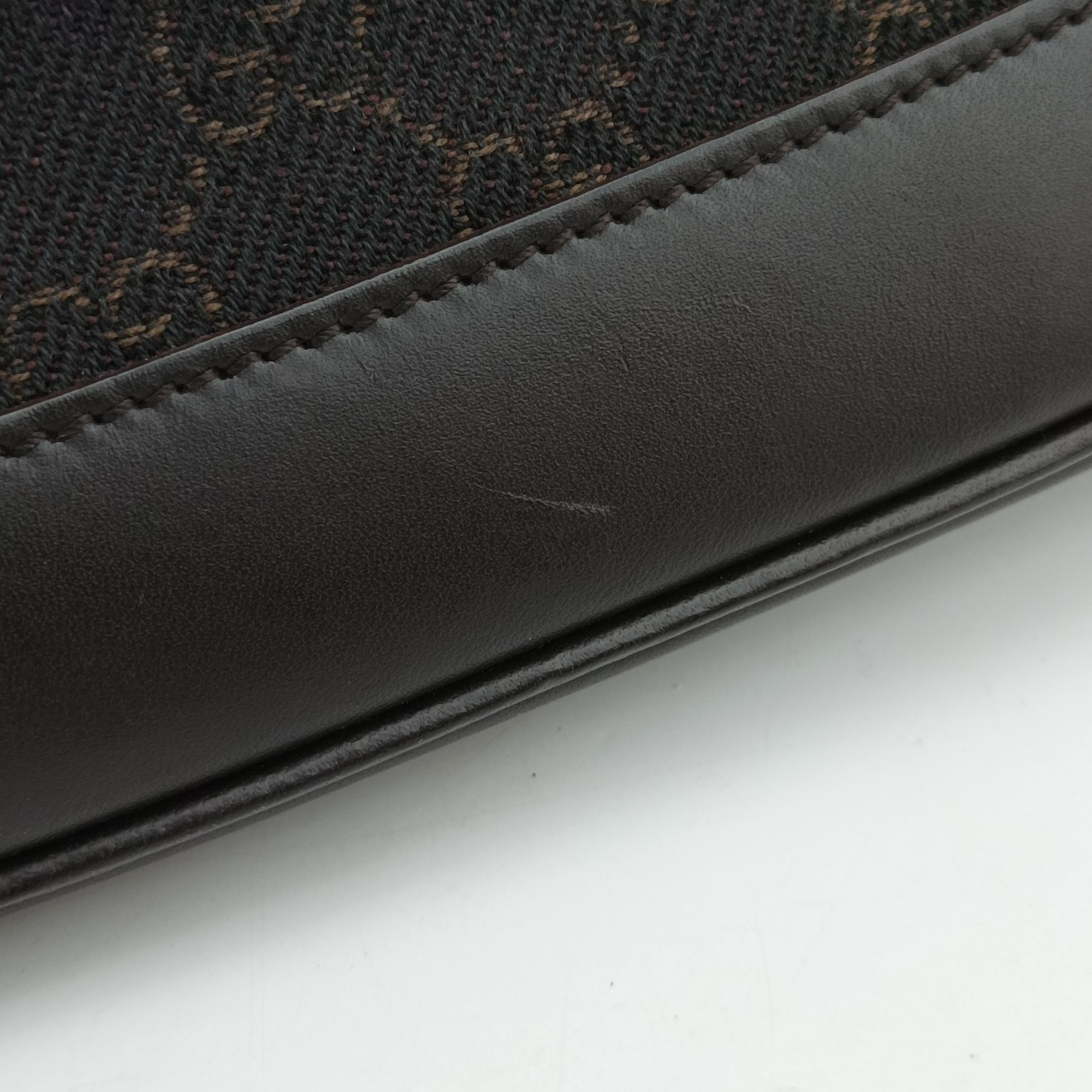 Secondhand Gucci Jackie Brown canvas×leather 00963 handbag | stylenewstar