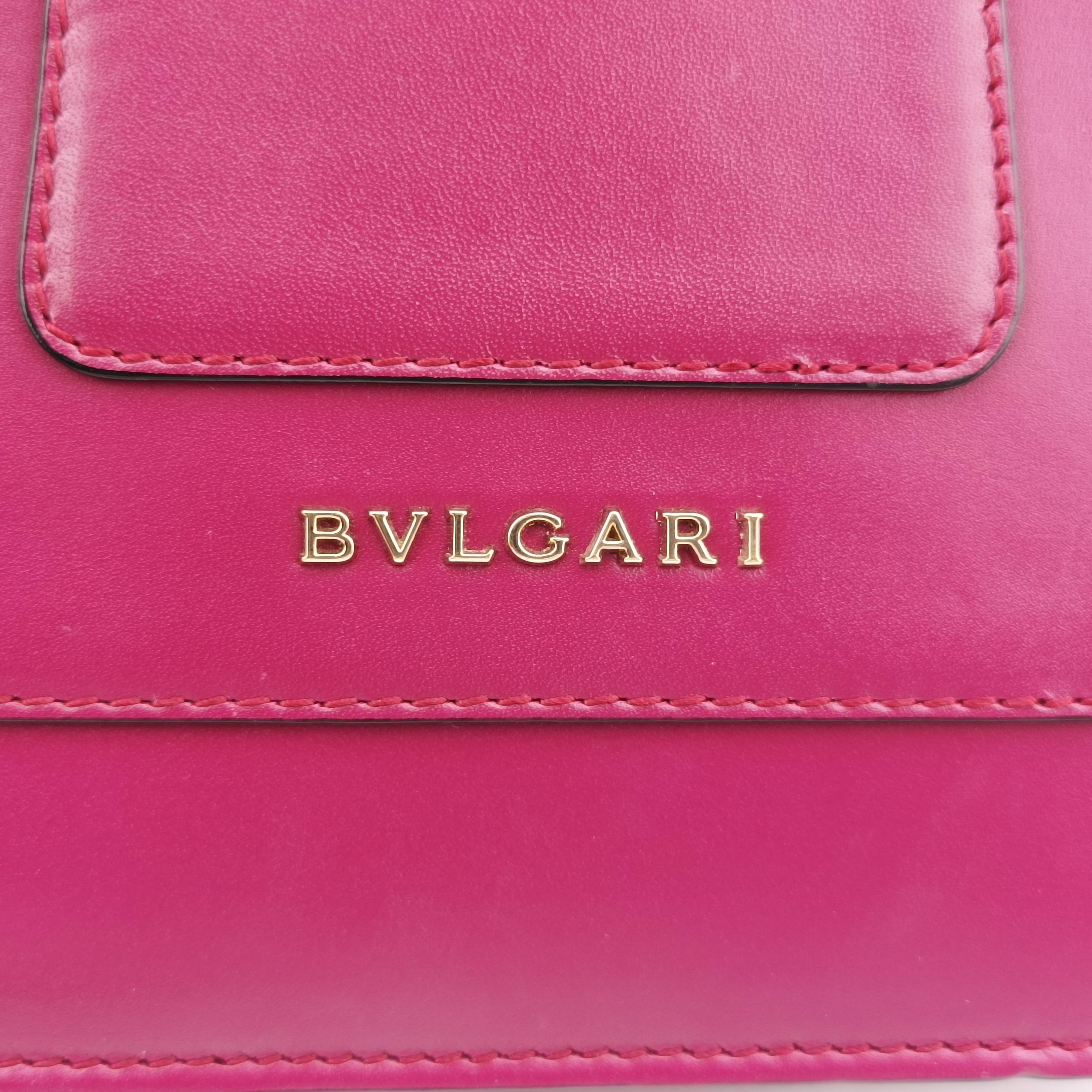 Secondhand Bvlgari SERPENTI FOREVER Rose Leather  shoulderbag | stylenewstar