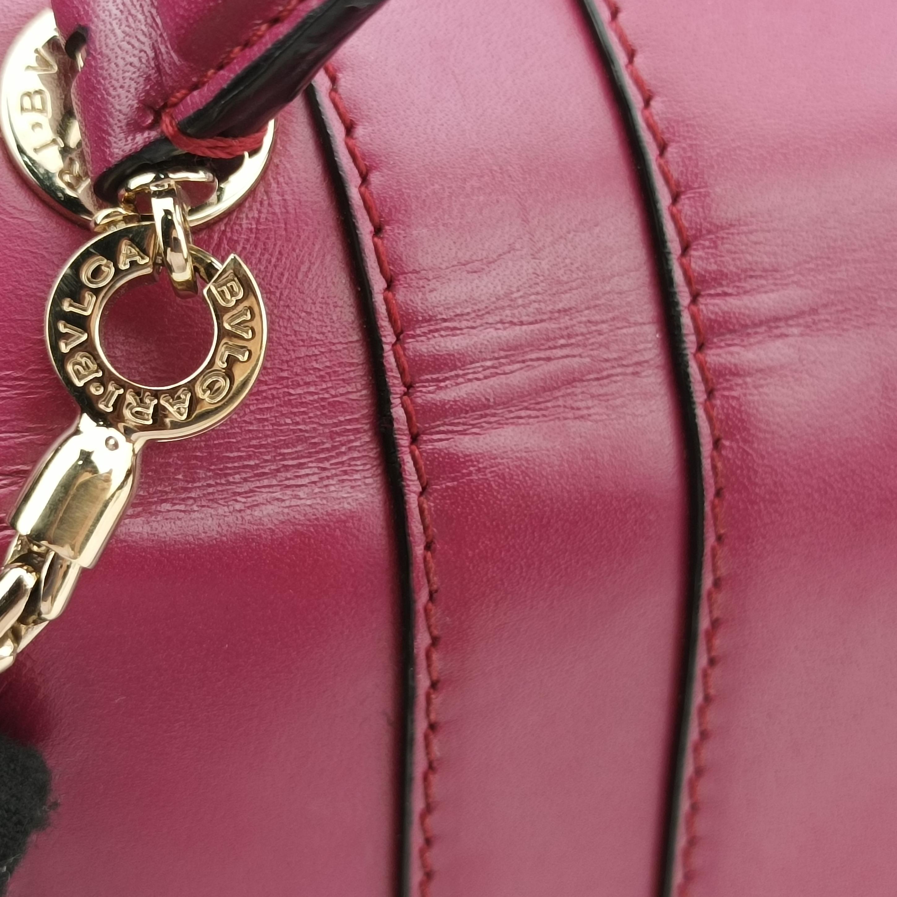 Secondhand Bvlgari SERPENTI FOREVER Rose Leather  shoulderbag | stylenewstar