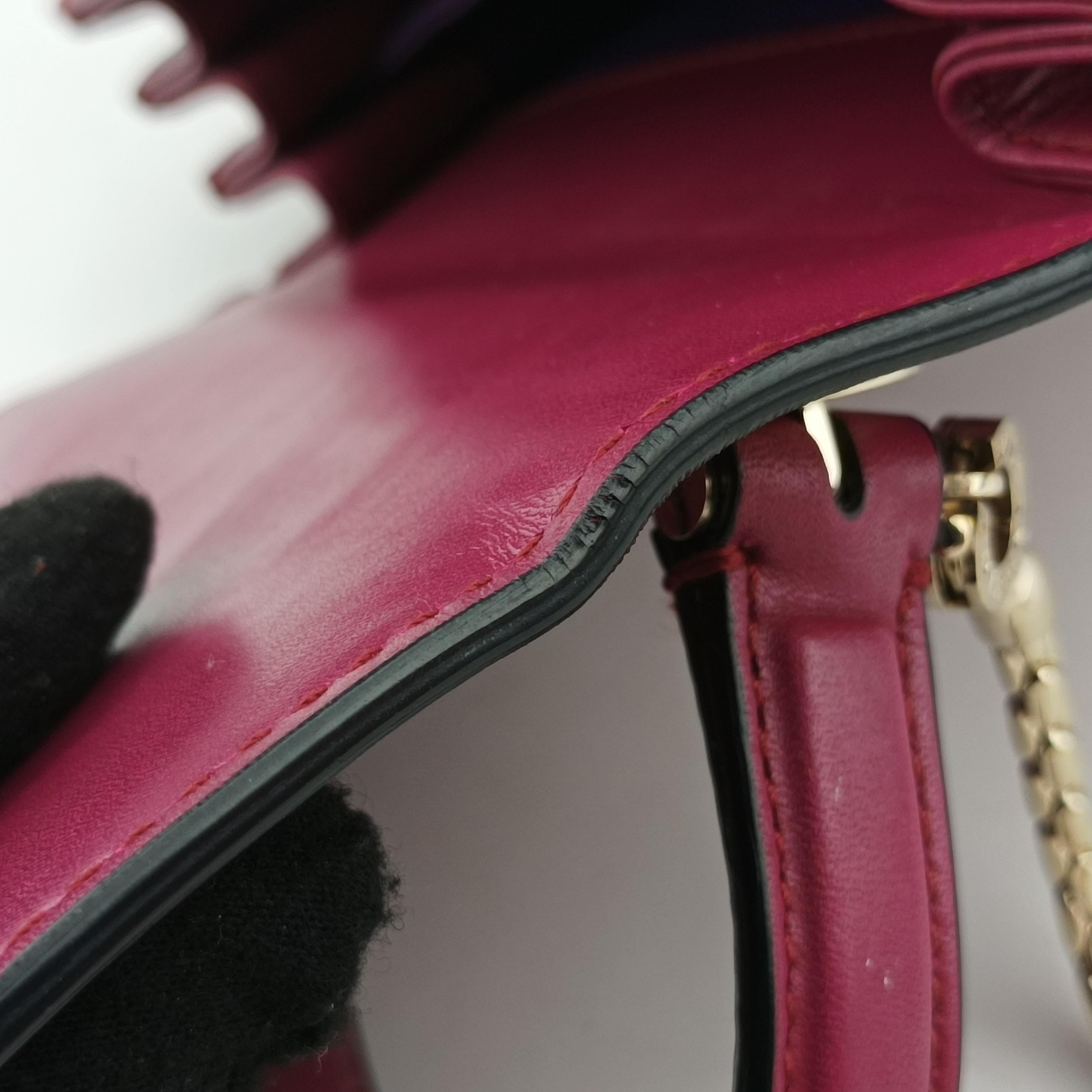 Secondhand Bvlgari SERPENTI FOREVER Rose Leather  shoulderbag | stylenewstar
