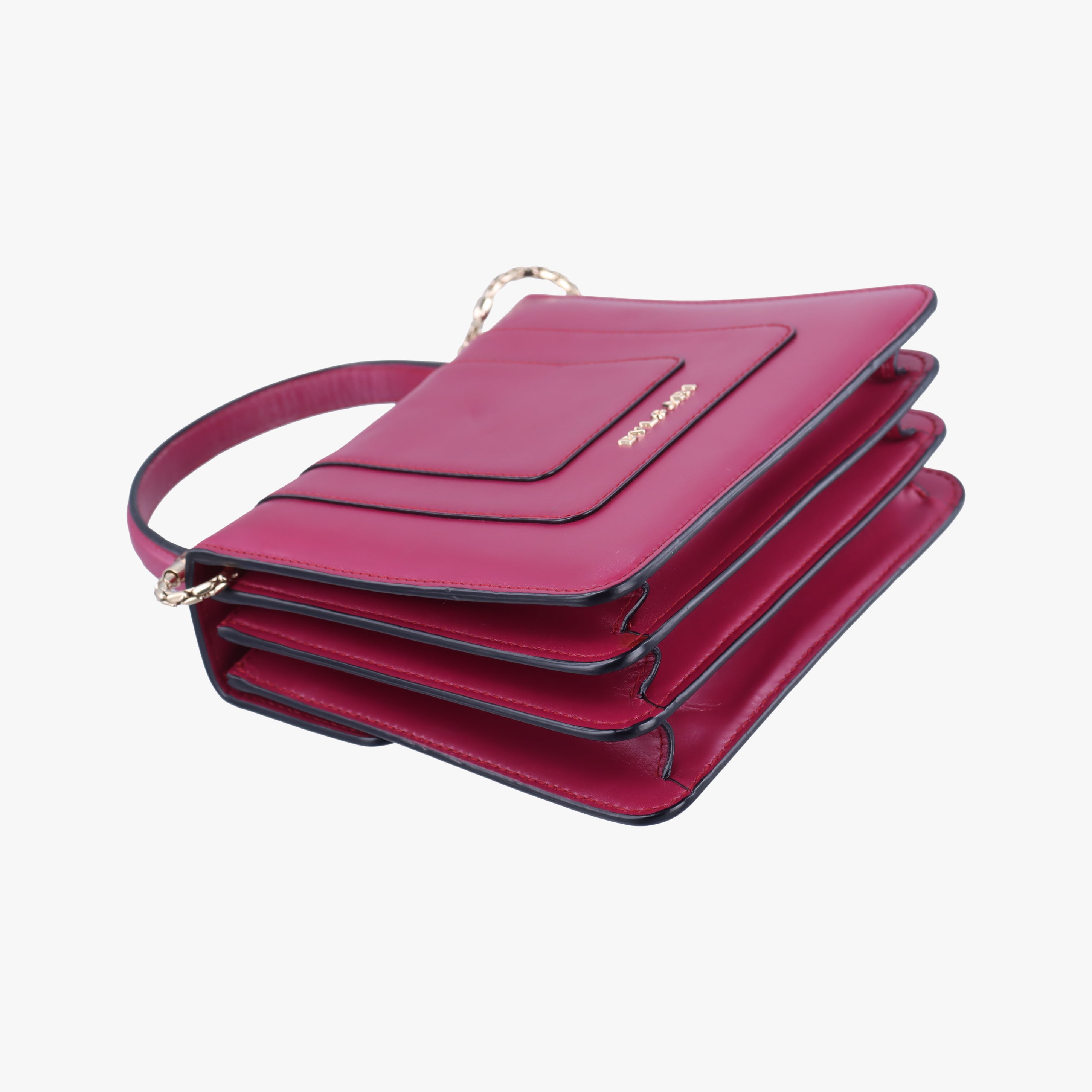 Secondhand Bvlgari SERPENTI FOREVER Rose Leather  shoulderbag | stylenewstar