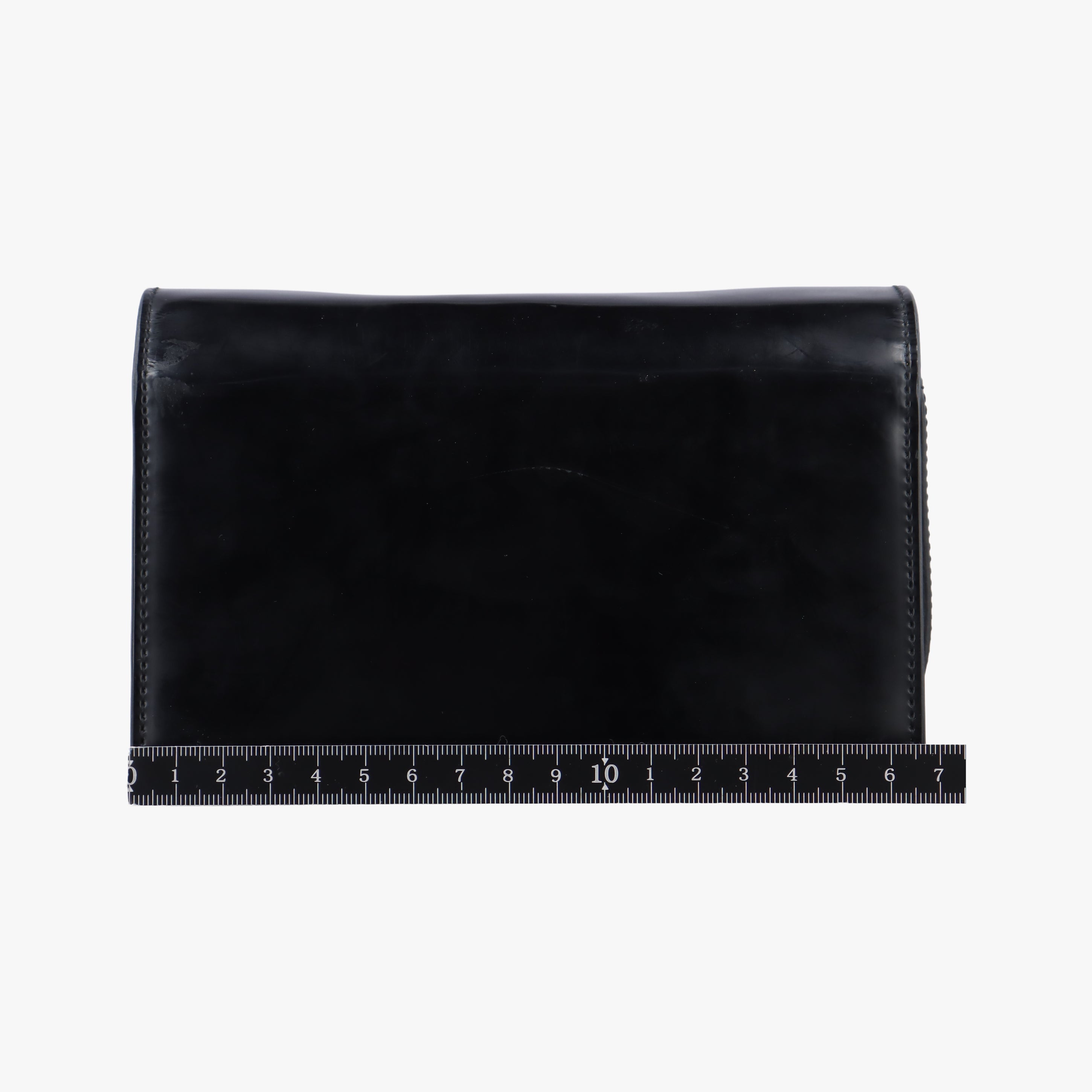 Pre-owned Yves Saint Laurent Lulu Bunny Glitter Black Patent 366970 shoulderbag | stylenewstar