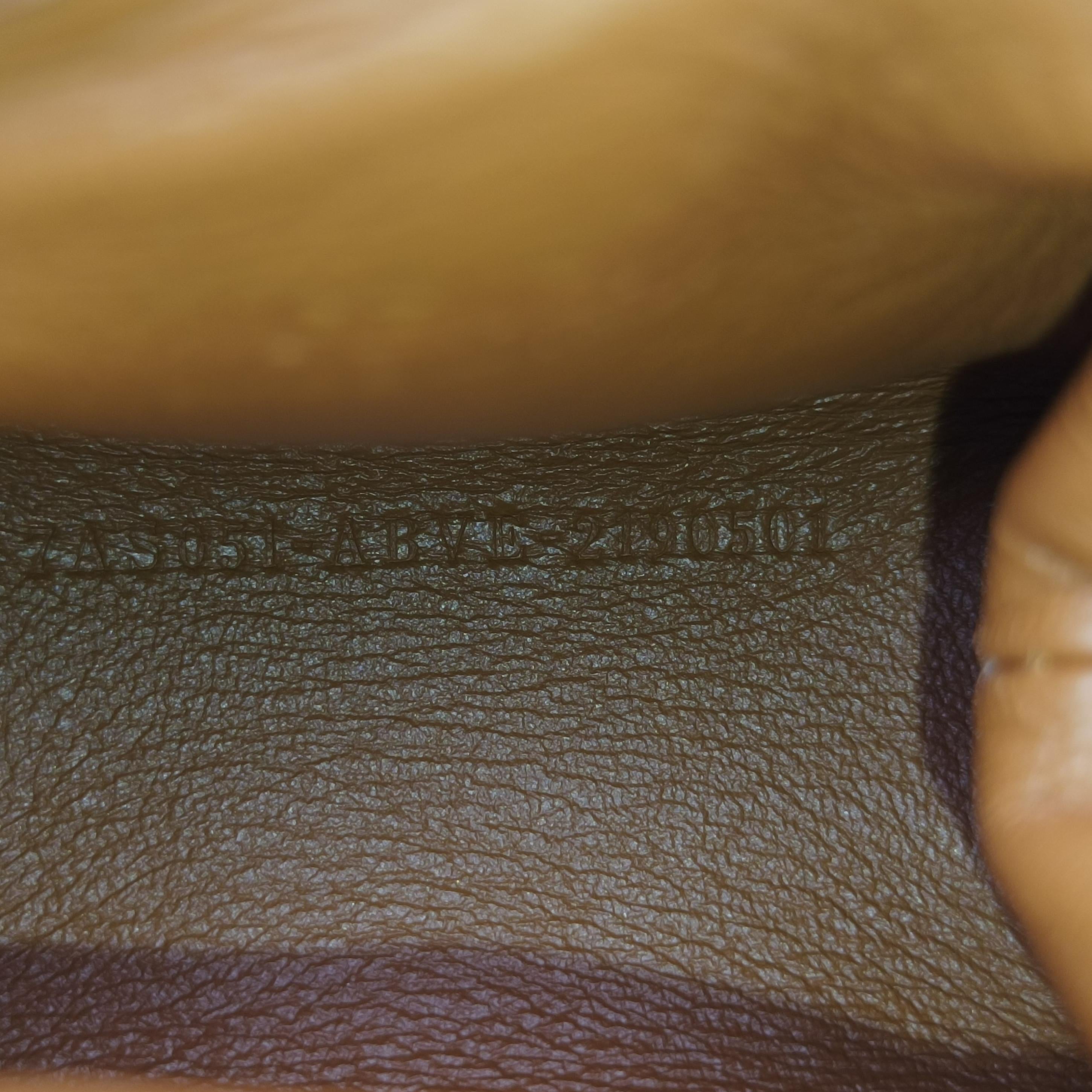Pre-owned Fendi Nano First Brown Leather 7AS051 shoulderbag | stylenewstar