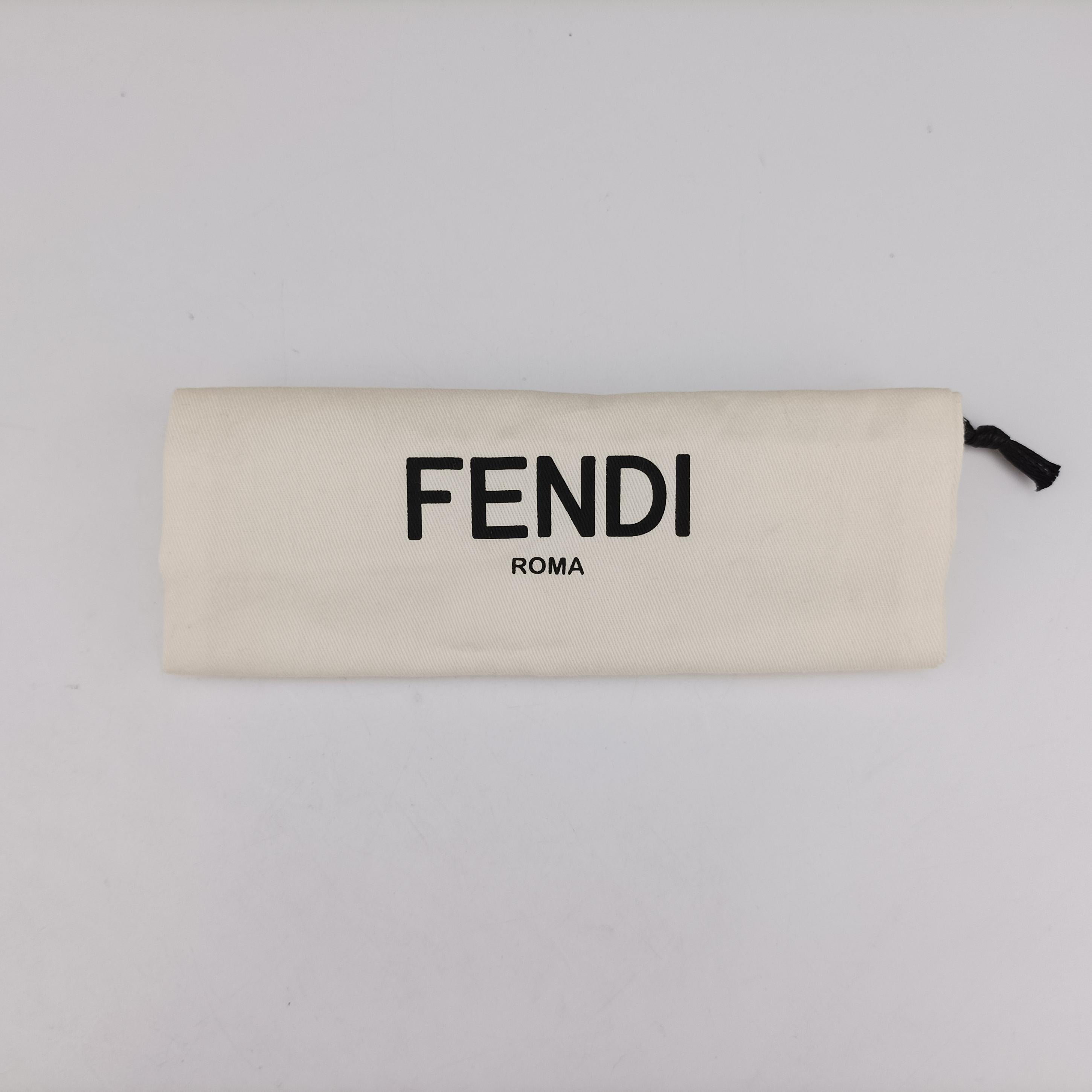Pre-owned Fendi Nano First Brown Leather 7AS051 shoulderbag | stylenewstar