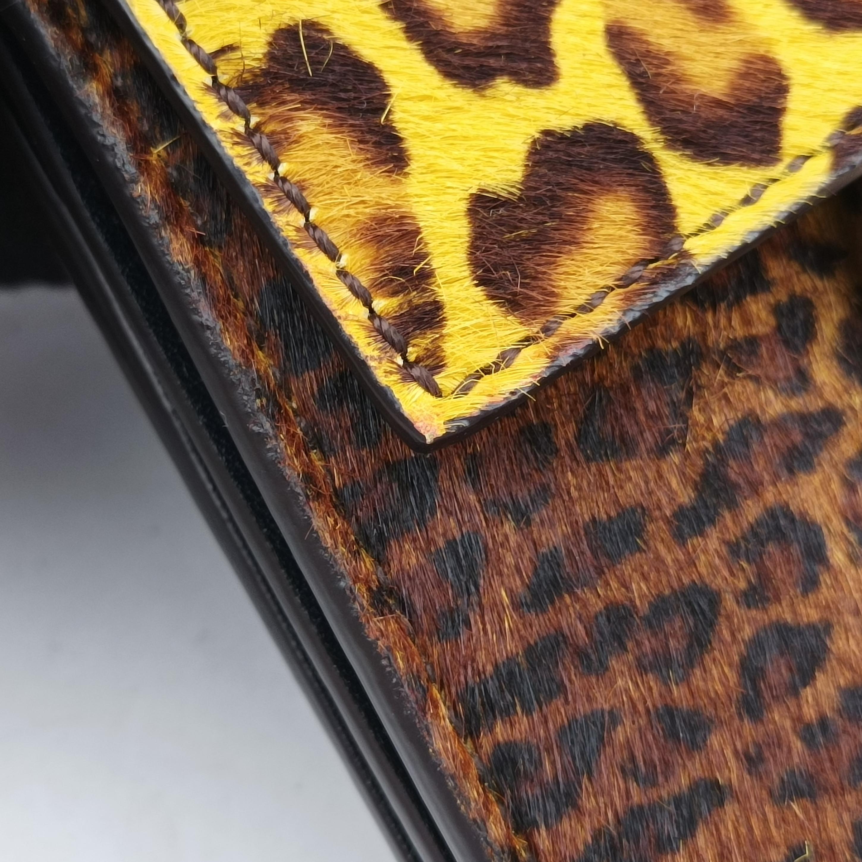 Vintage Chloe Faye Multicolour ponyhair  handbag | stylenewstar