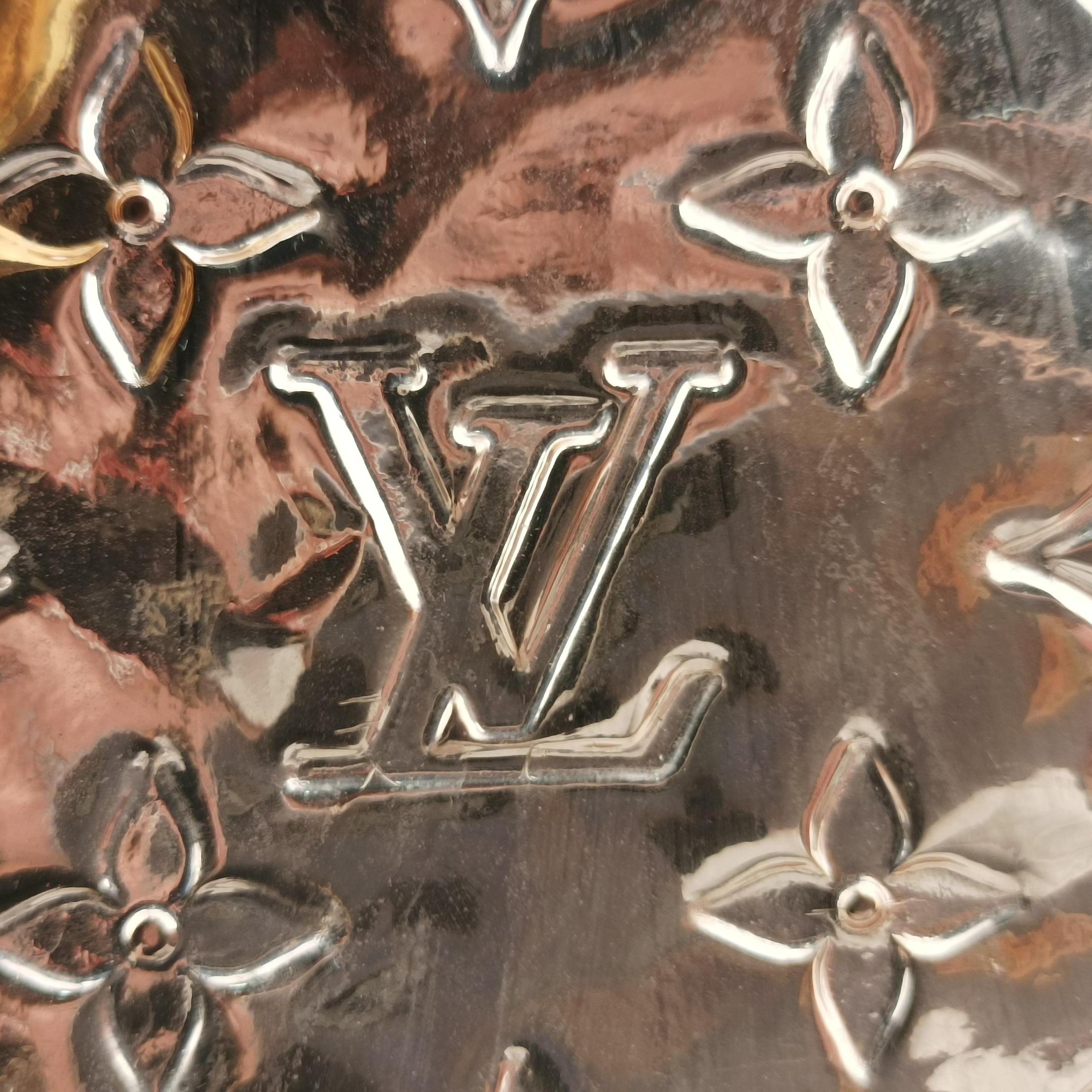 Pre-owned Louis Vuitton Alma GM dore Monogram Miroir M95274 handbag | stylenewstar