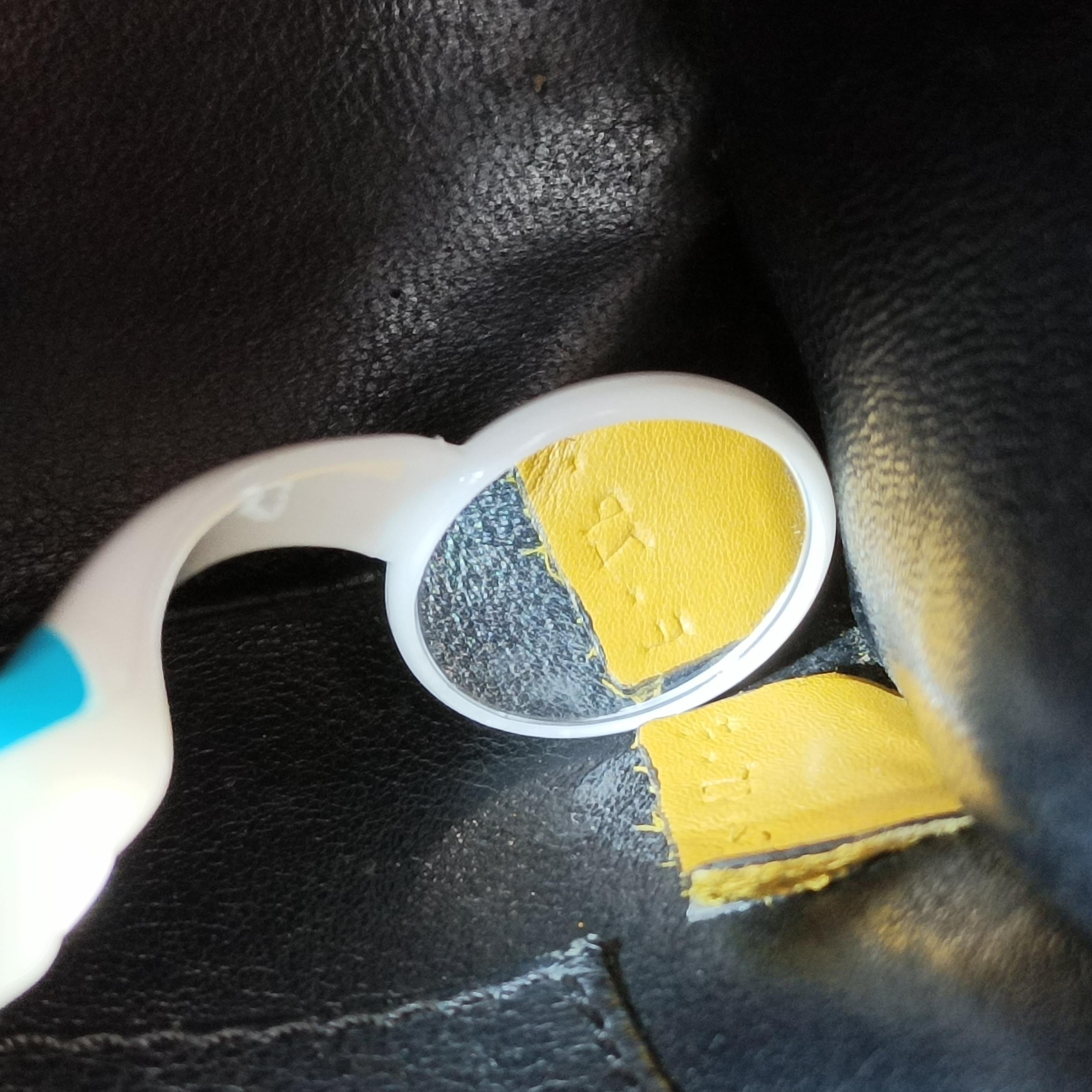 Secondhand Celine luggage nano shopper Yellow×black Leather  shoulderbag | stylenewstar