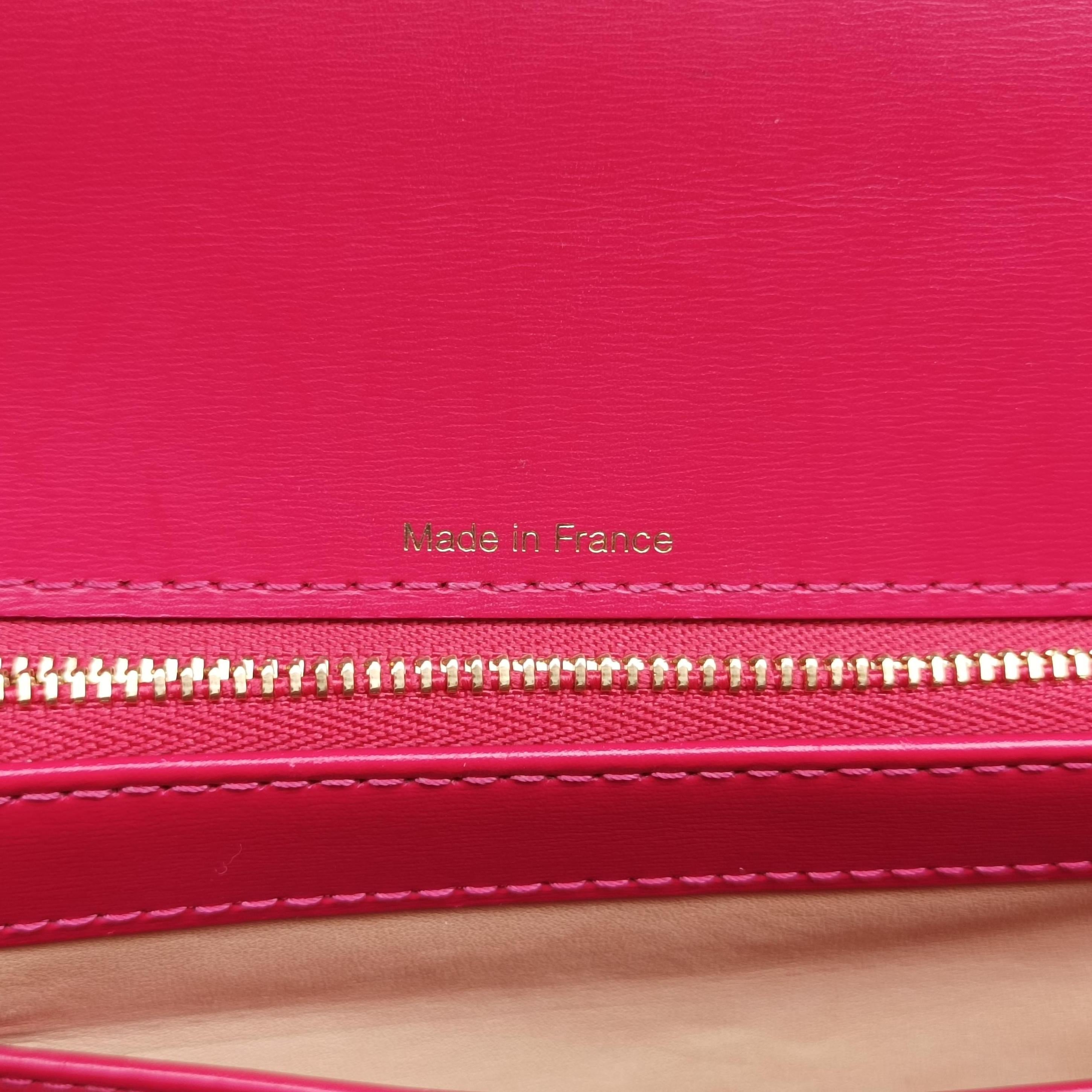 Pre-owned Delvaux Brillon MM Red leather  shoulderbag | stylenewstar