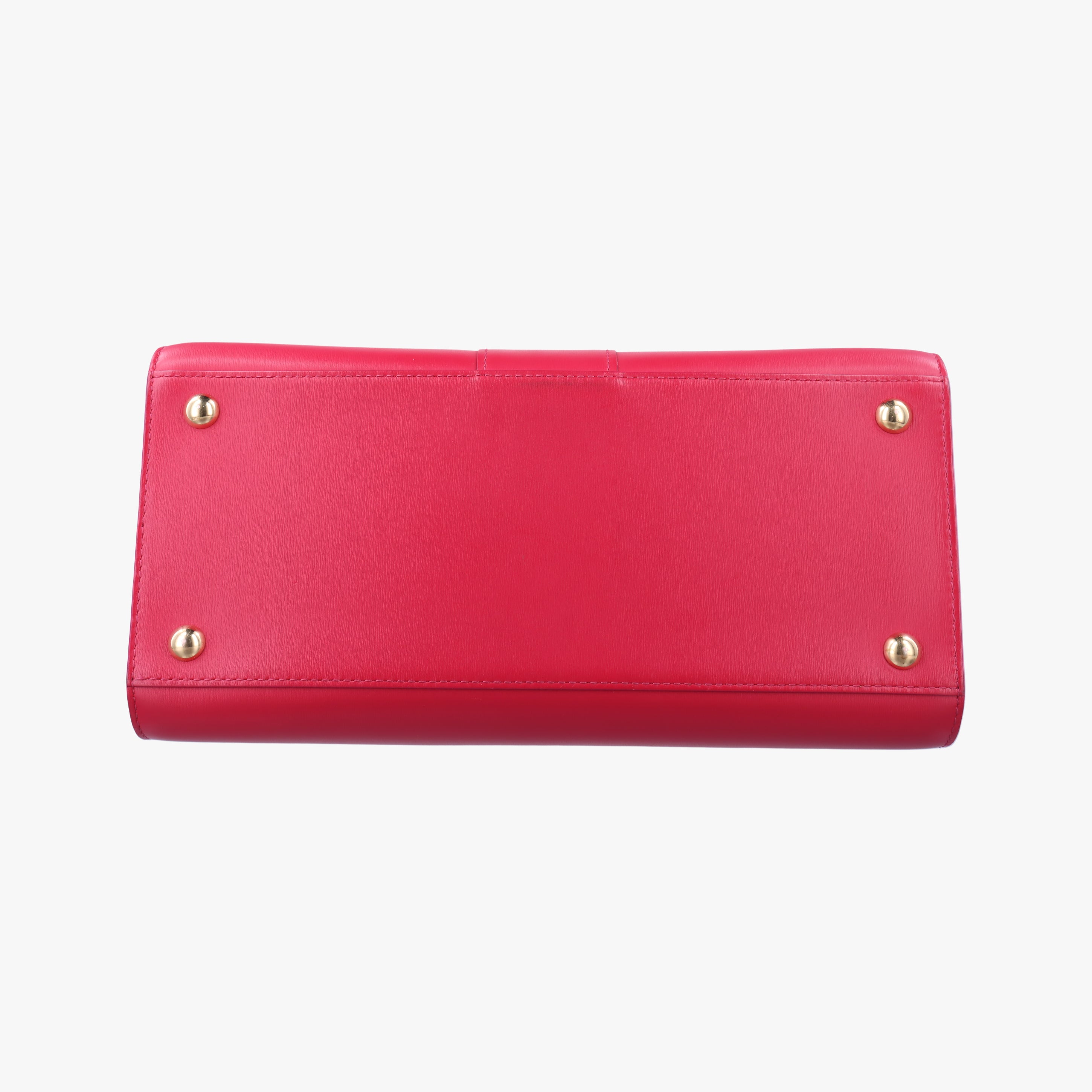 Pre-owned Delvaux Brillon MM Red leather  shoulderbag | stylenewstar