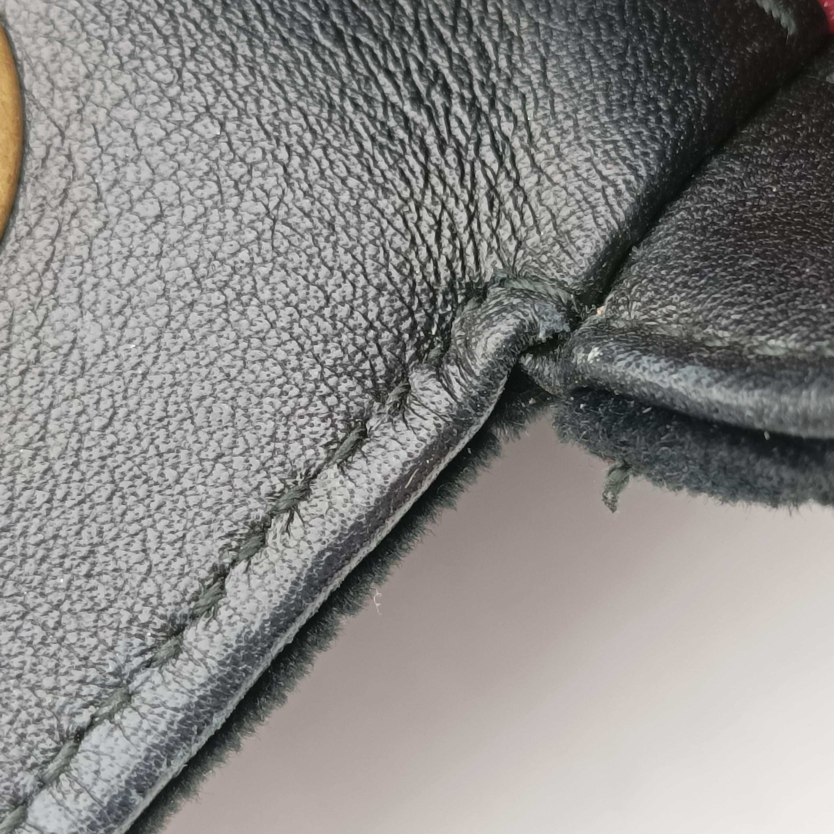 Secondhand Gucci GG Marmont Black×Multicolour velour 443496 shoulderbag | stylenewstar