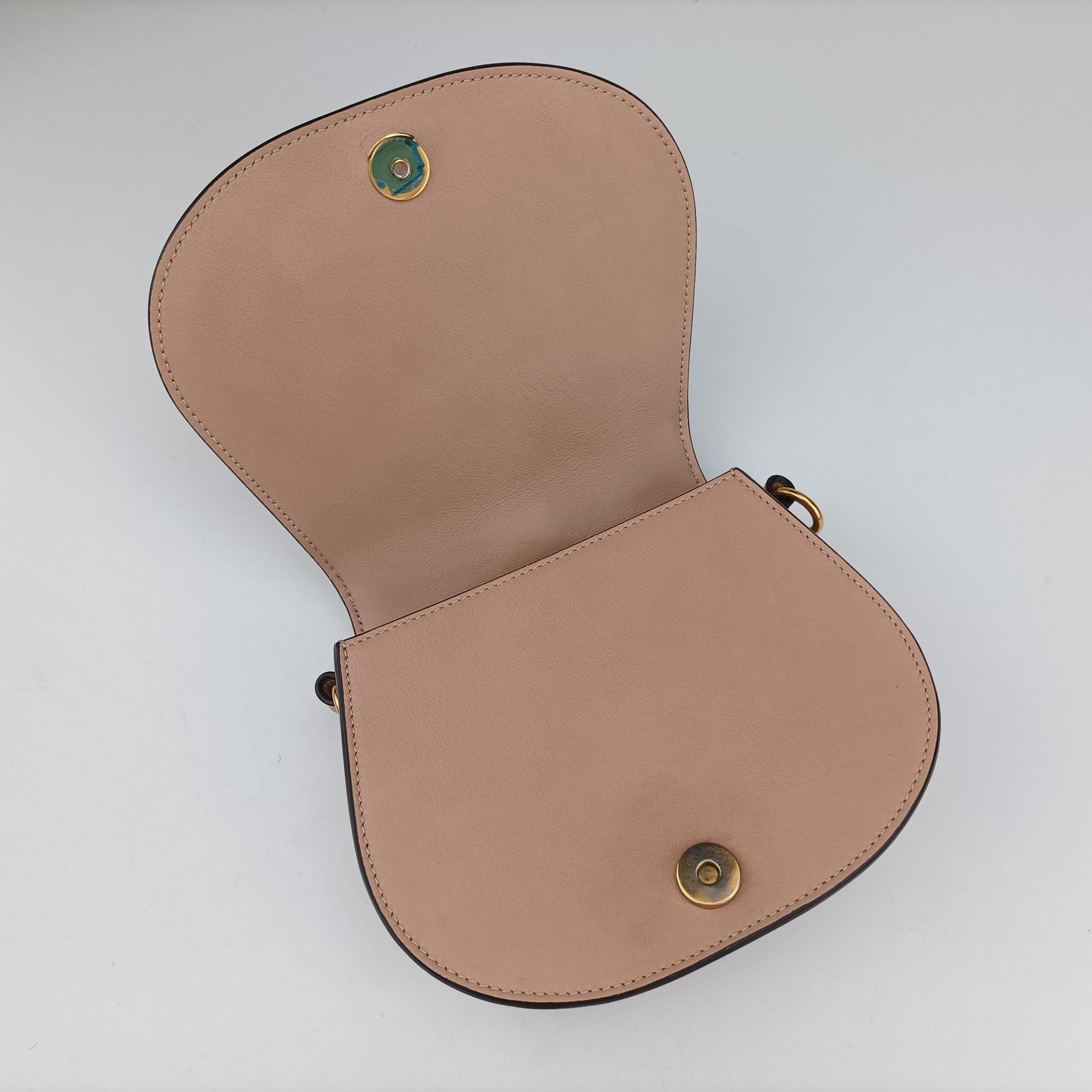 Pre-owned Chloe Bracelet Nile Pink Leather  shoulderbag | stylenewstar