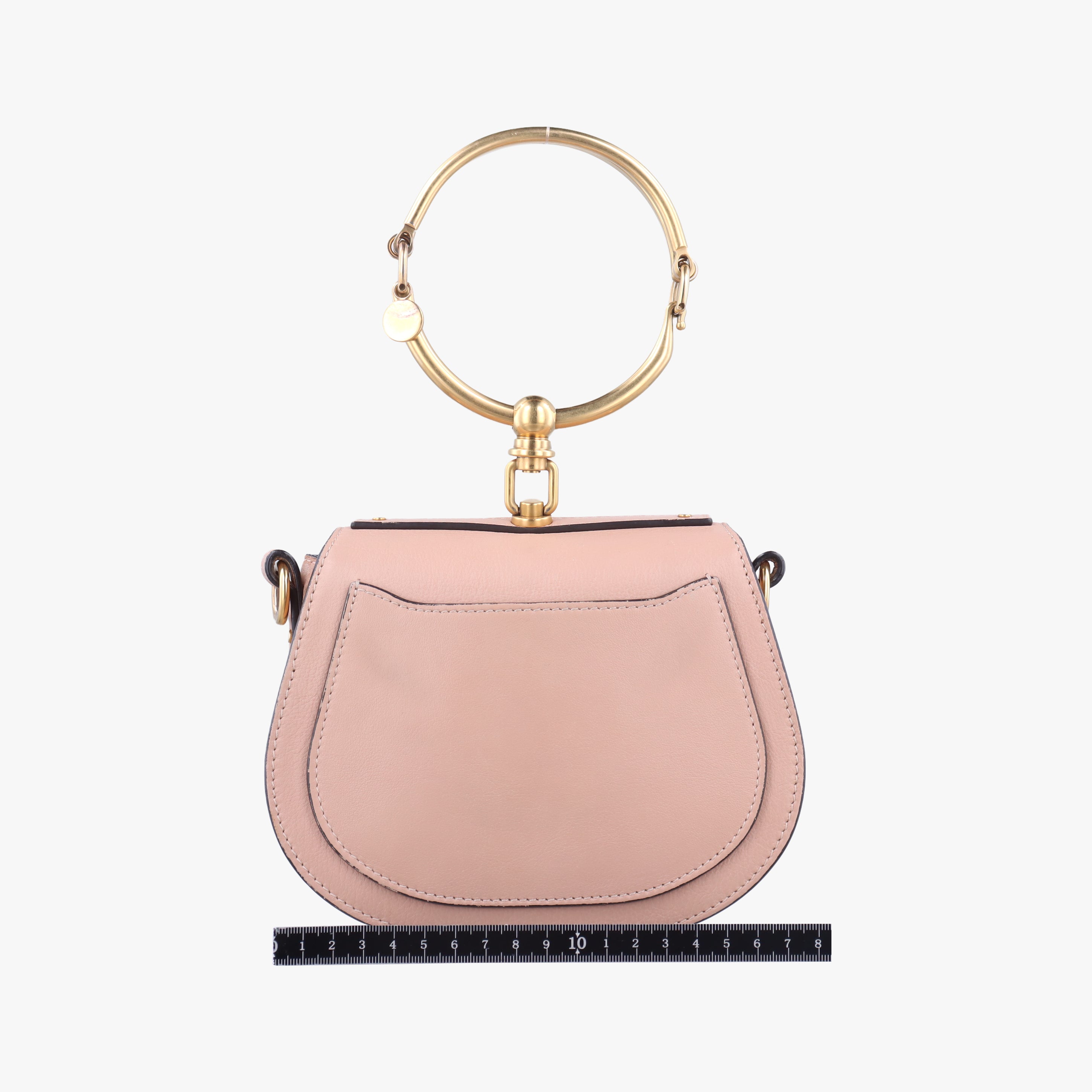 Pre-owned Chloe Bracelet Nile Pink Leather  shoulderbag | stylenewstar