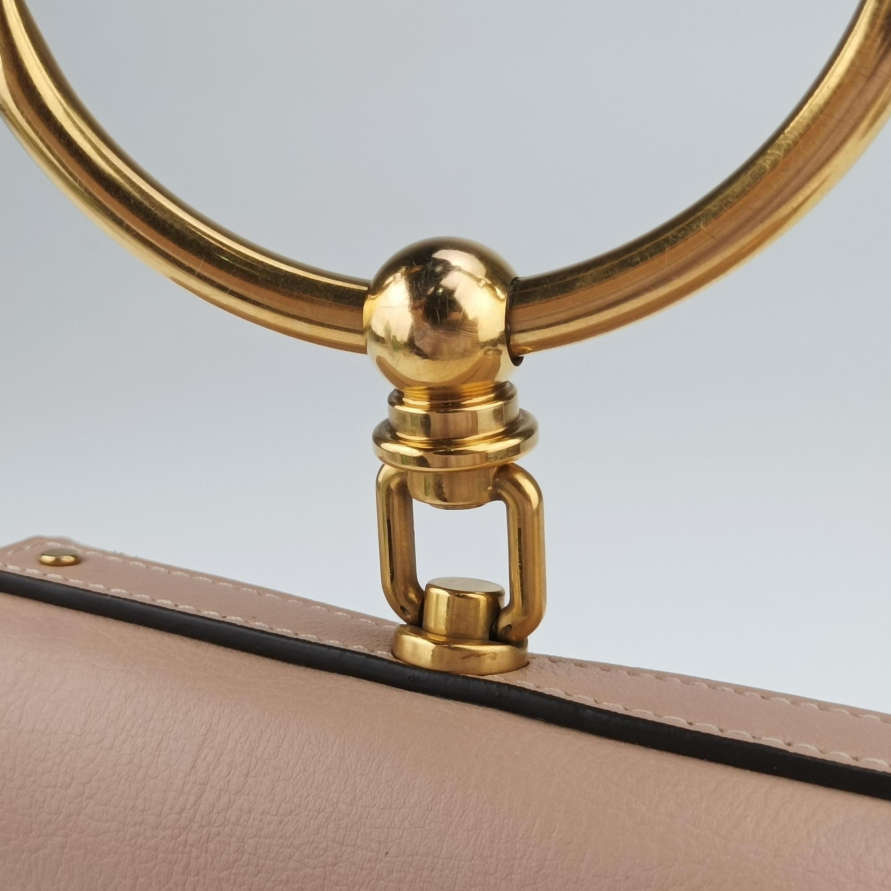 Pre-owned Chloe Bracelet Nile Pink Leather  shoulderbag | stylenewstar