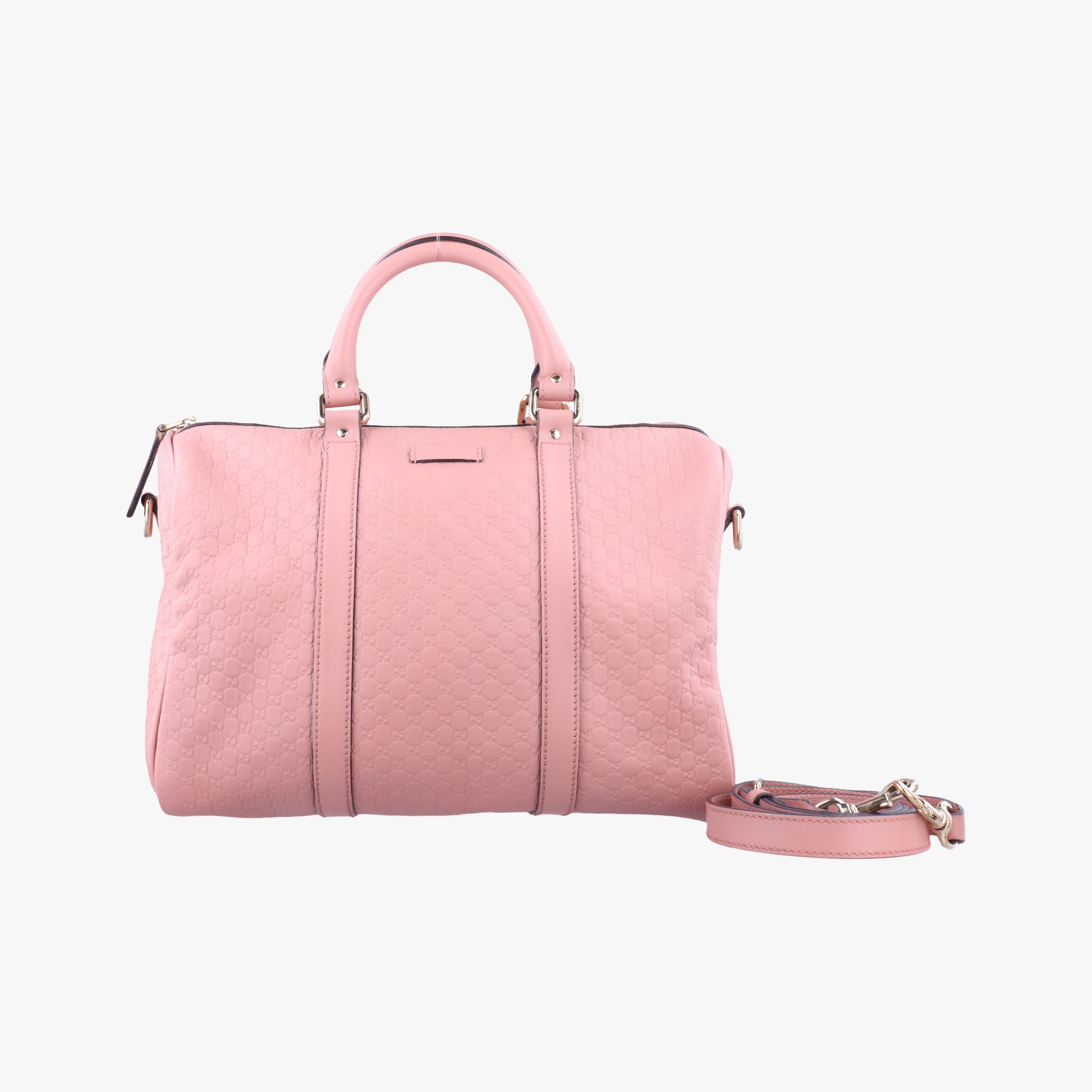 Pre-owned Gucci Microguccissima Pink Leather 449646 shoulderbag | stylenewstar
