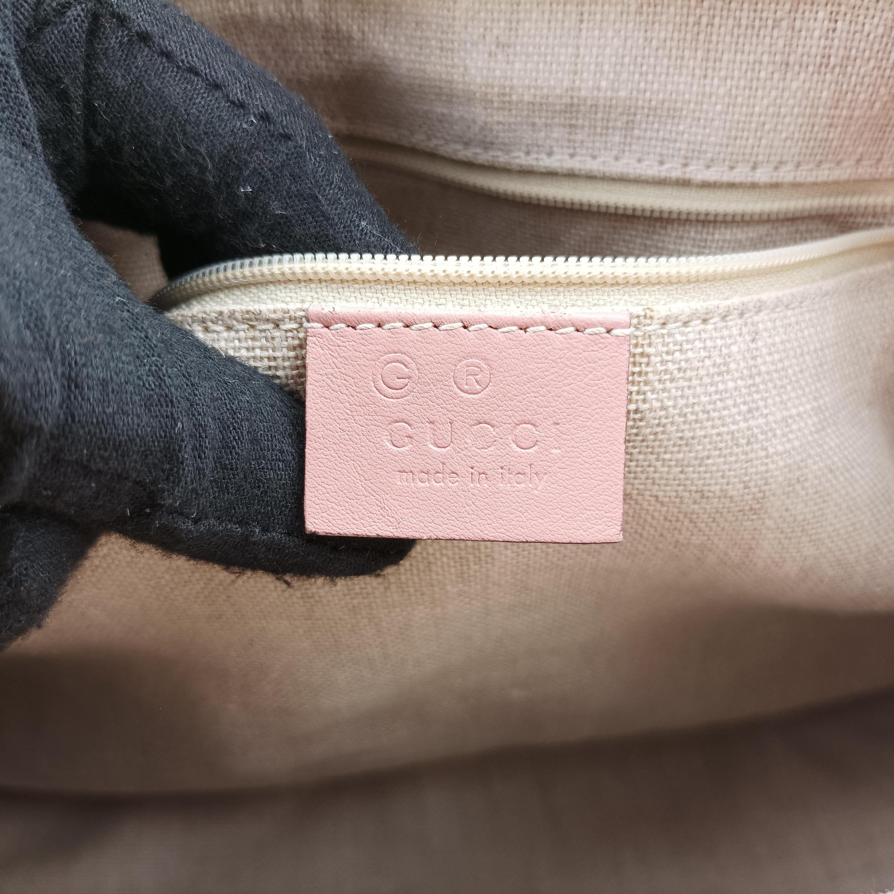 Pre-owned Gucci Microguccissima Pink Leather 449646 shoulderbag | stylenewstar