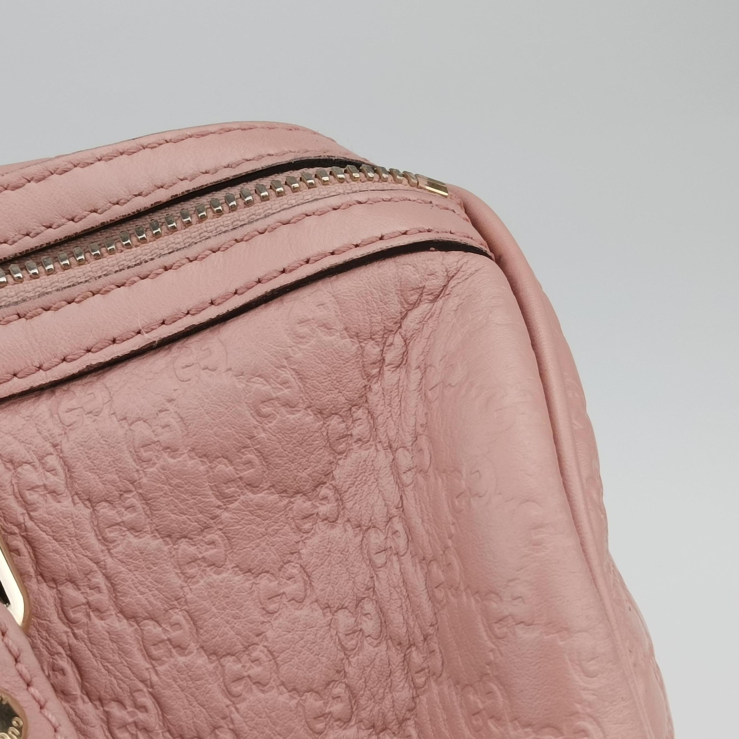 Pre-owned Gucci Microguccissima Pink Leather 449646 shoulderbag | stylenewstar