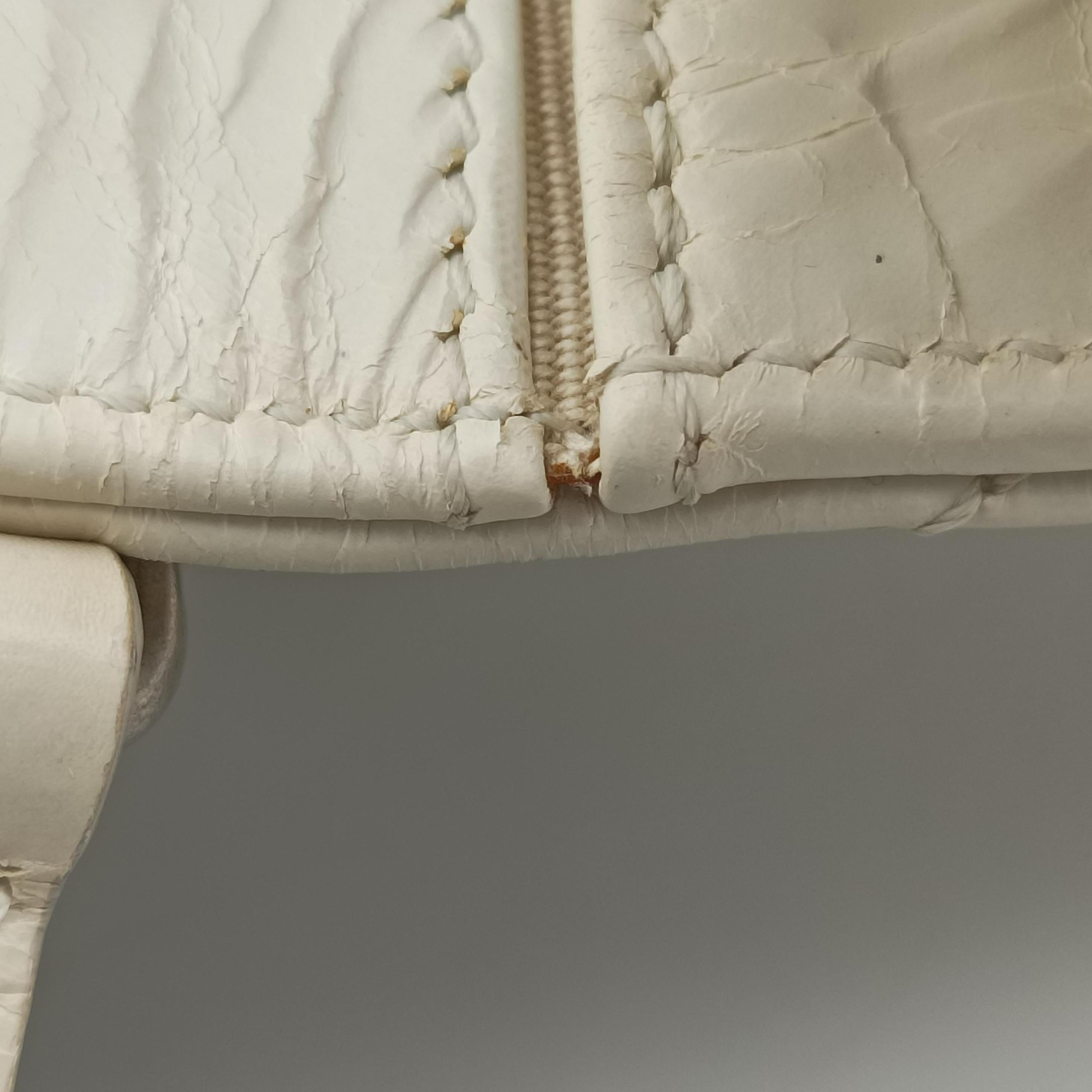 Pre-owned Chanel 2.55 Rita Matelasse White Leather A66815 shoulderbag | stylenewstar