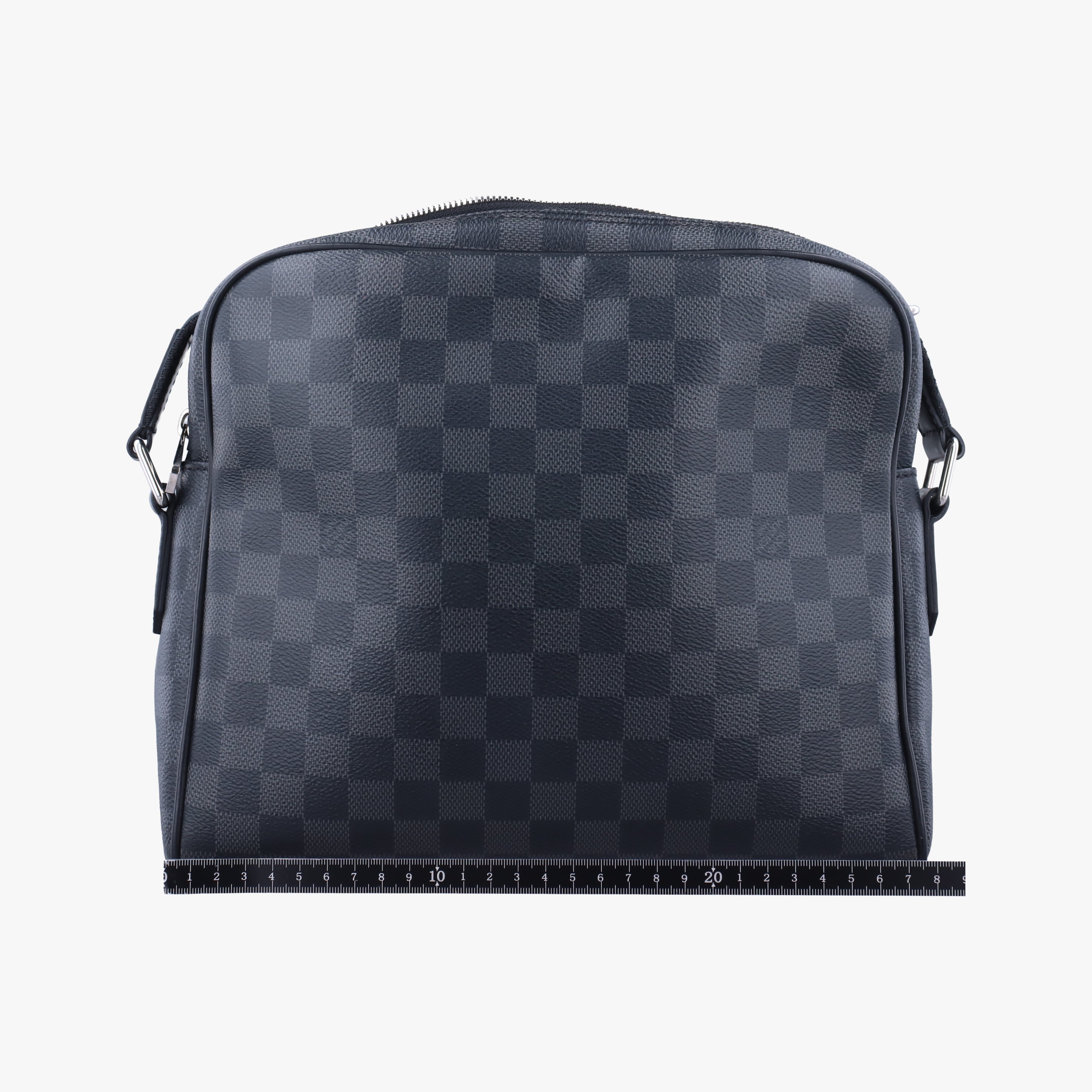 Pre-owned Louis Vuitton DAYTON PM Noir Damier Graphite N41408 shoulderbag | stylenewstar