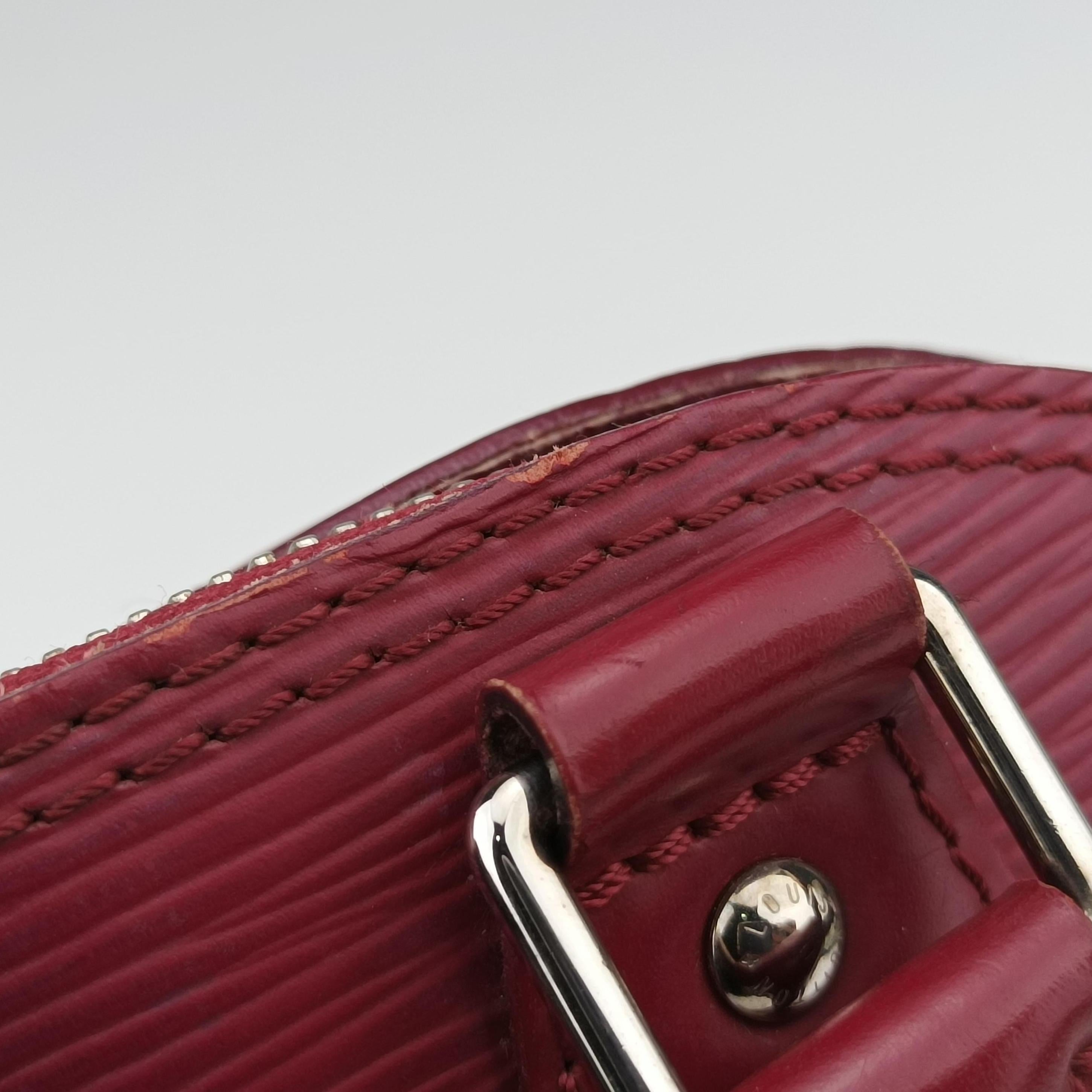 Pre-owned Louis Vuitton Alma BB ROSE PONDICHERY Epi M57341 shoulderbag | stylenewstar