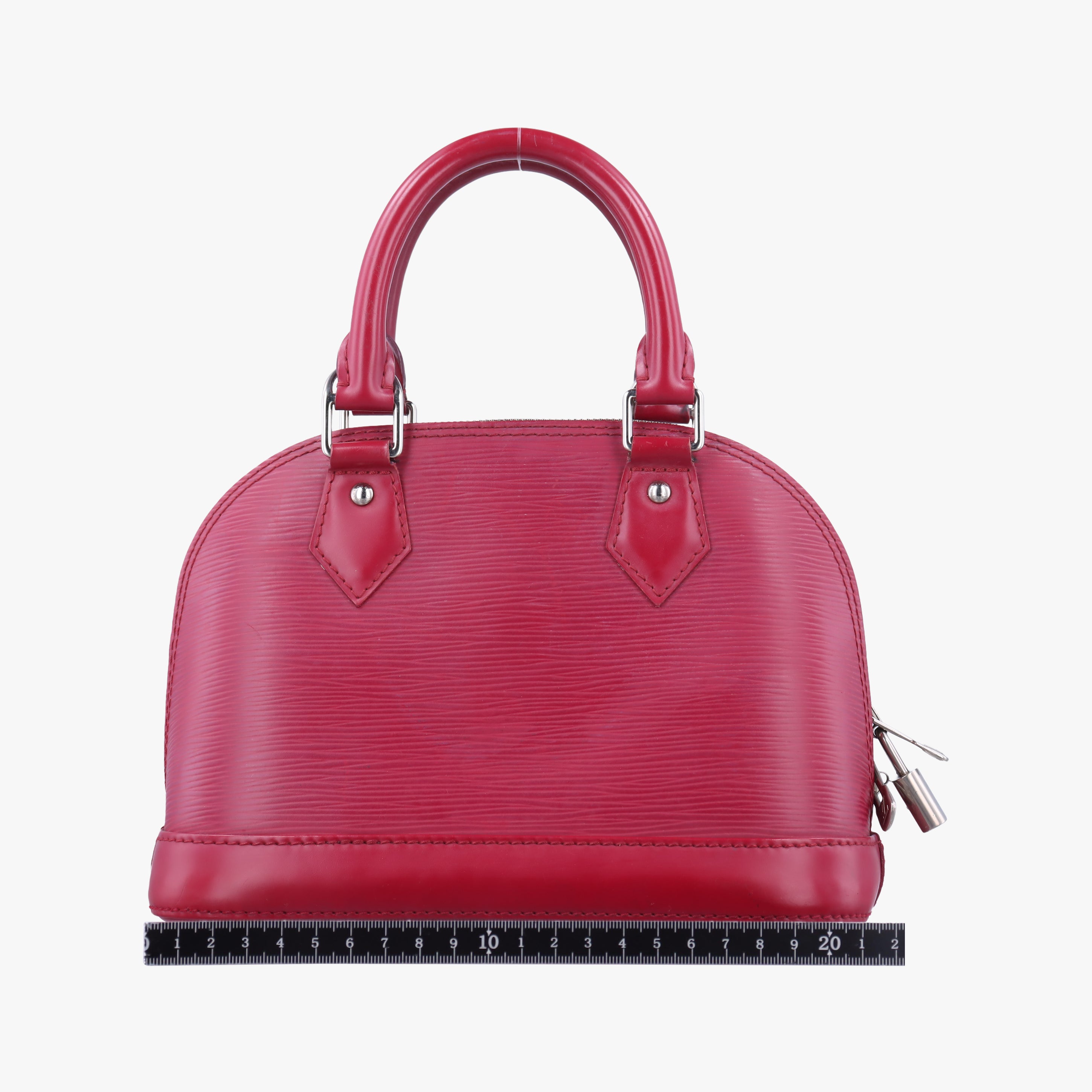 Pre-owned Louis Vuitton Alma BB ROSE PONDICHERY Epi M57341 shoulderbag | stylenewstar