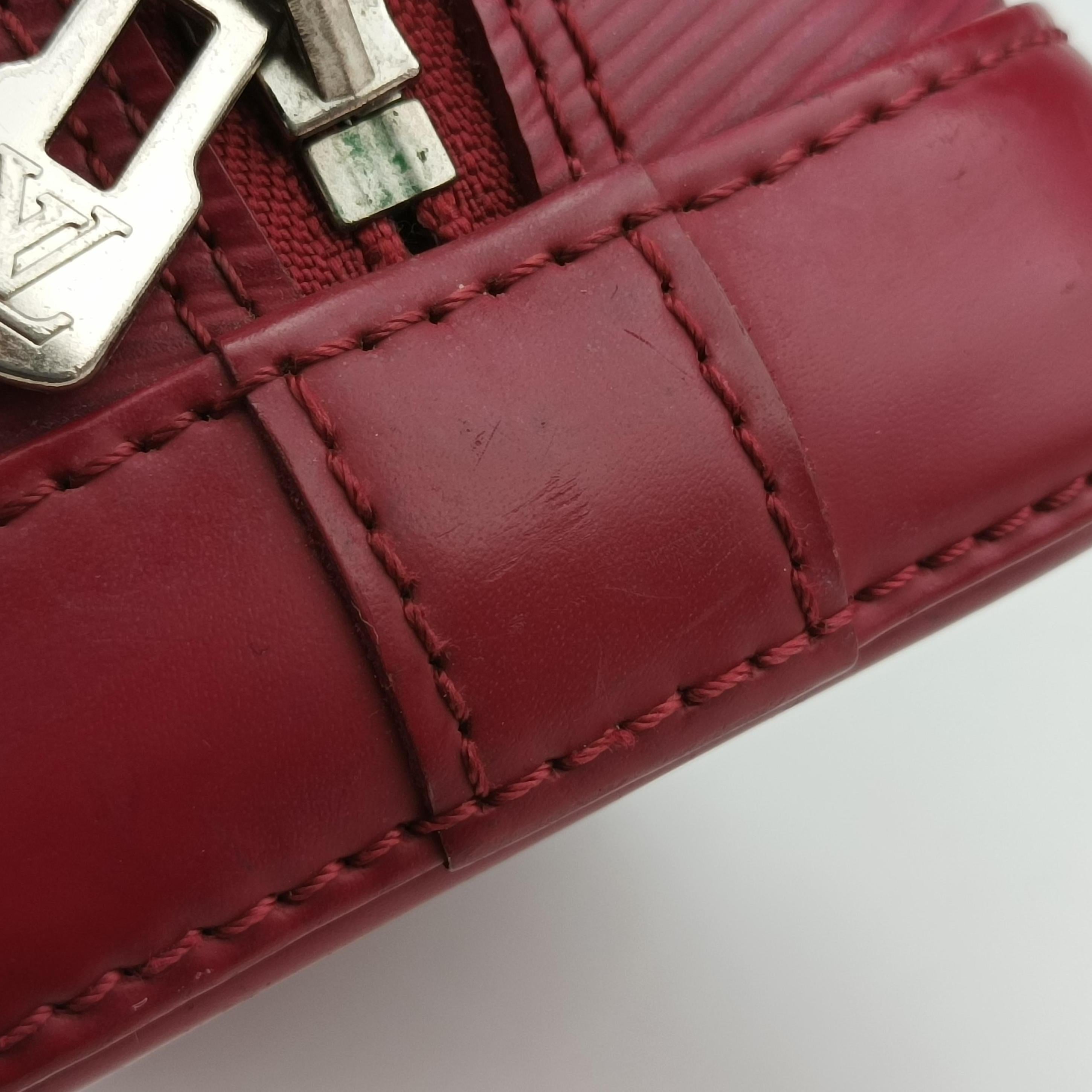 Pre-owned Louis Vuitton Alma BB ROSE PONDICHERY Epi M57341 shoulderbag | stylenewstar