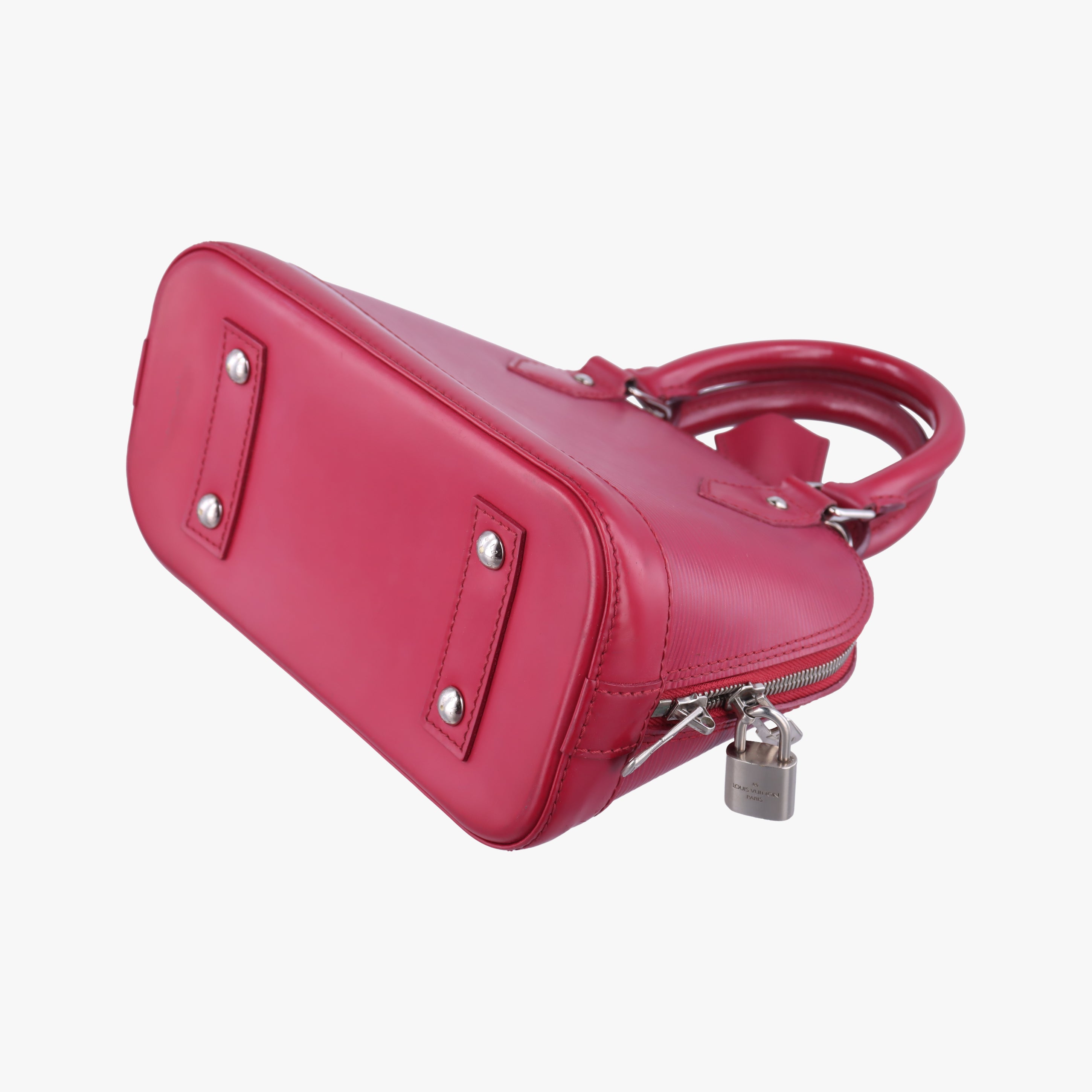 Pre-owned Louis Vuitton Alma BB ROSE PONDICHERY Epi M57341 shoulderbag | stylenewstar