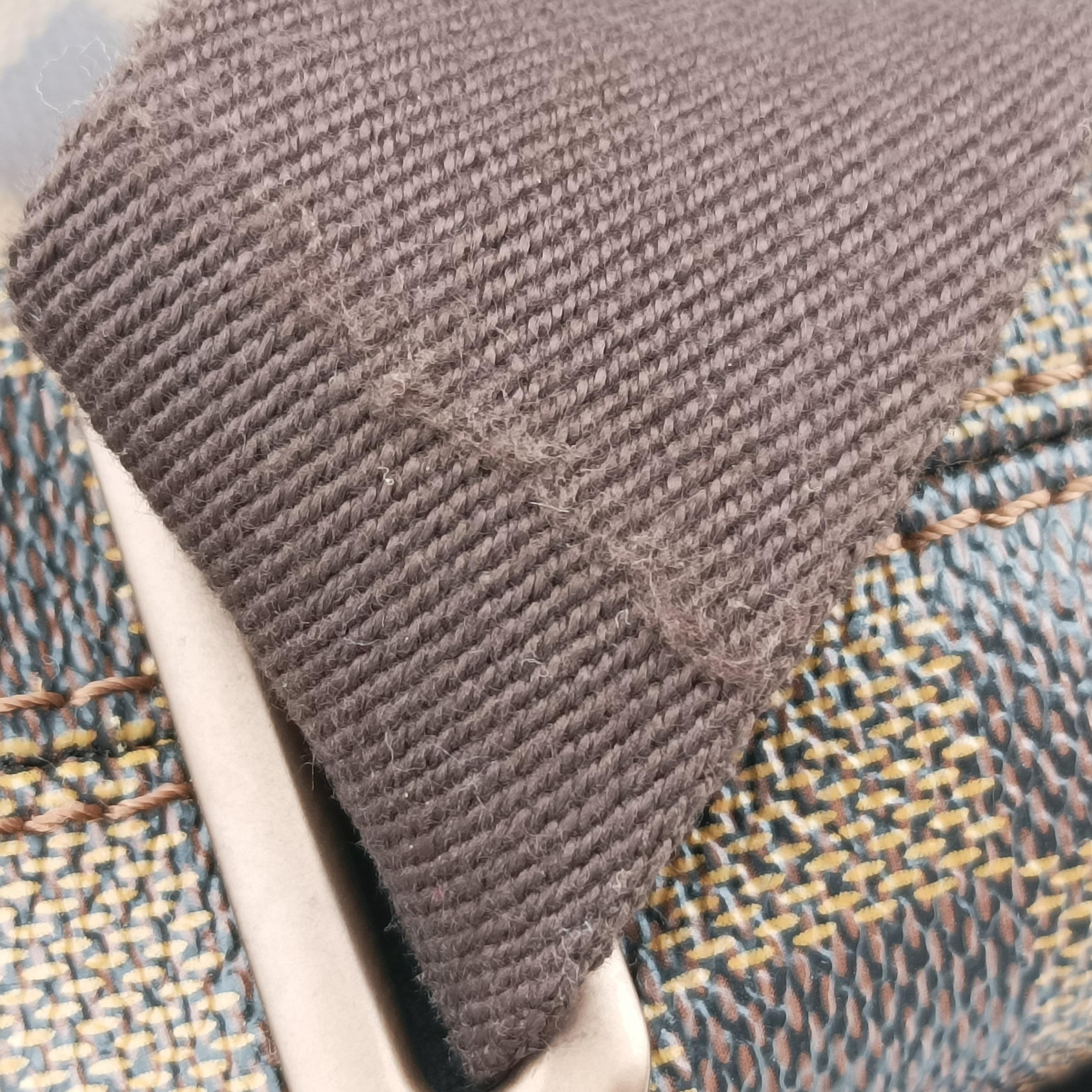 Pre-owned Louis Vuitton BROOKLYN MM EBENE Damier Canvas N51211 shoulderbag | stylenewstar