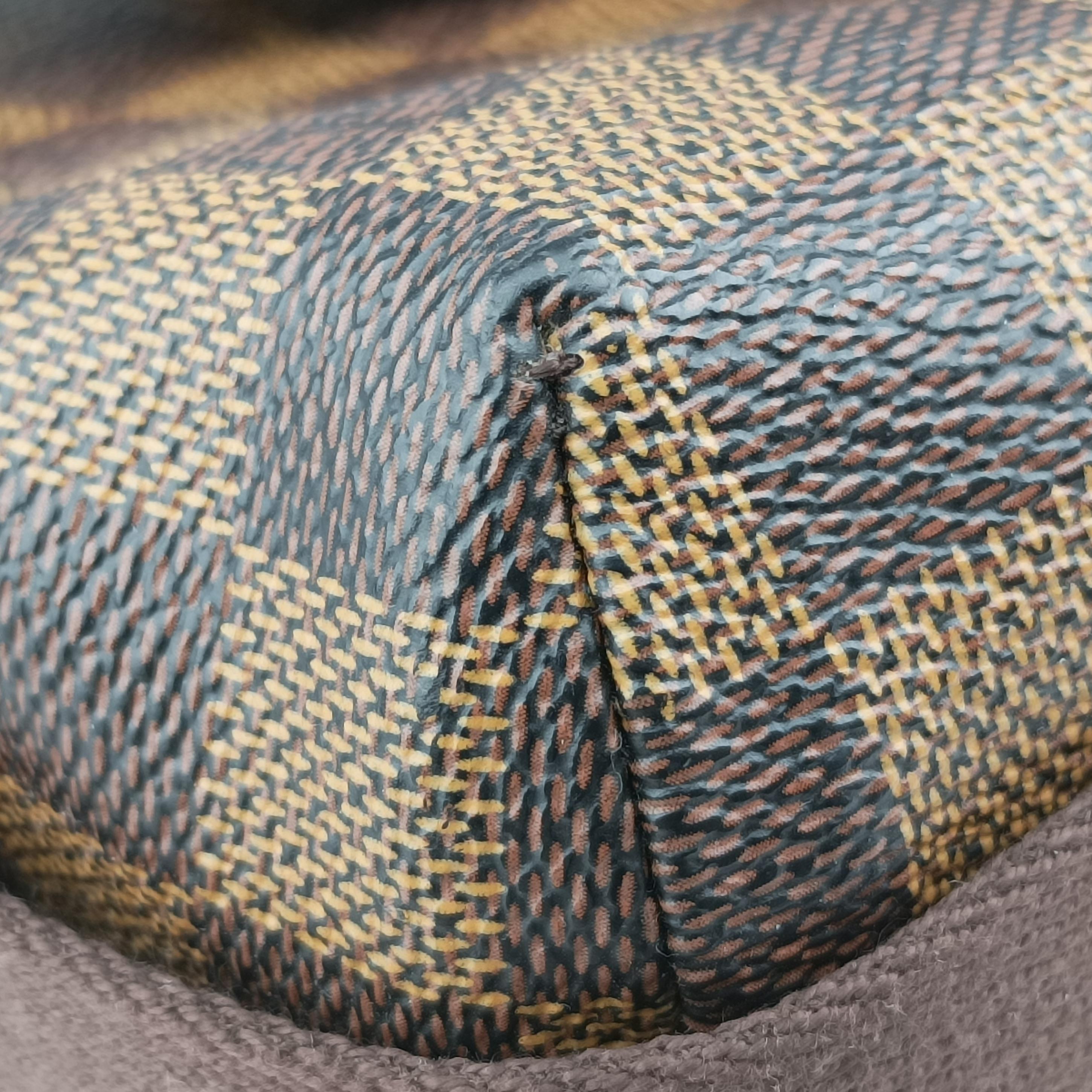 Pre-owned Louis Vuitton BROOKLYN MM EBENE Damier Canvas N51211 shoulderbag | stylenewstar
