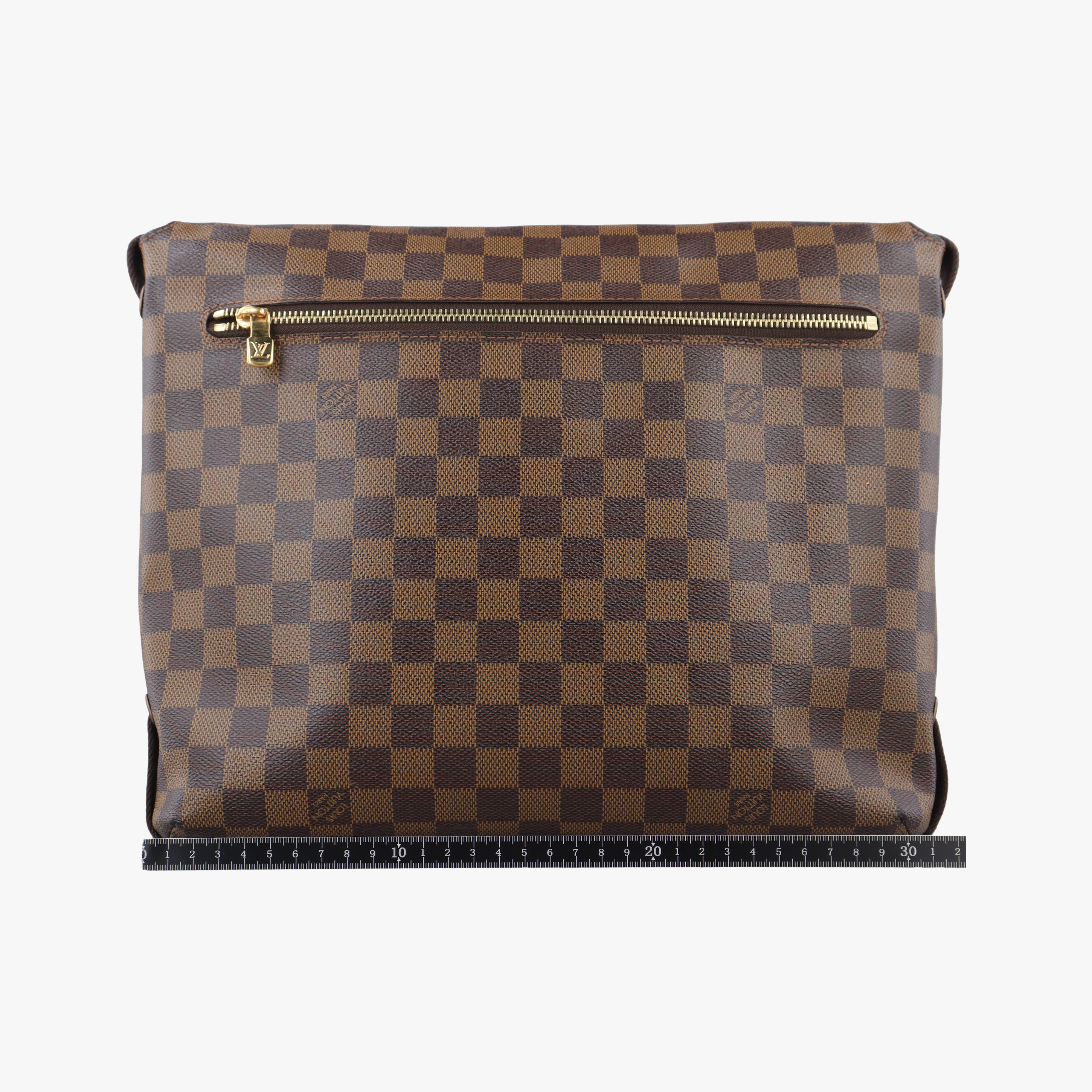 Pre-owned Louis Vuitton BROOKLYN MM EBENE Damier Canvas N51211 shoulderbag | stylenewstar