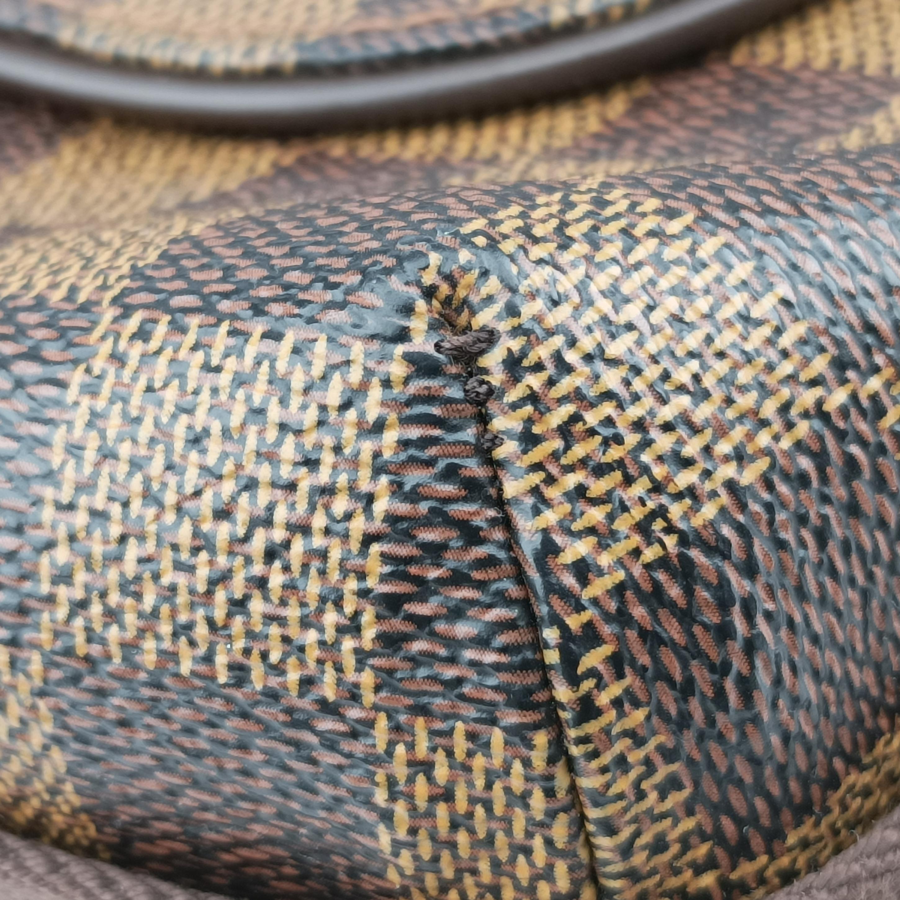 Pre-owned Louis Vuitton BROOKLYN MM EBENE Damier Canvas N51211 shoulderbag | stylenewstar