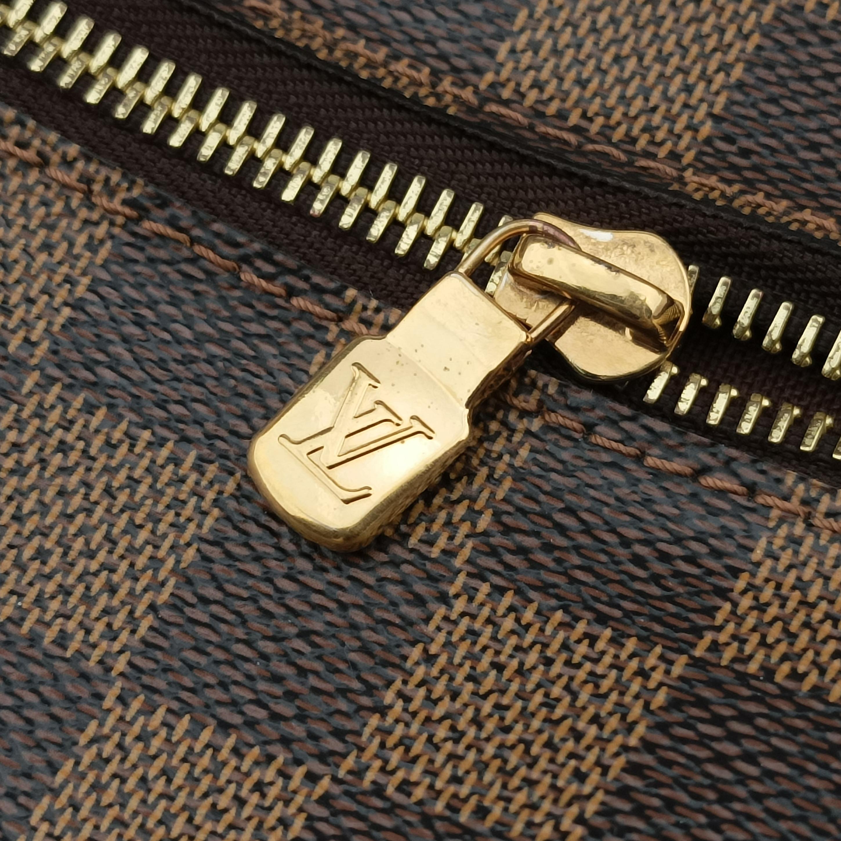 Pre-owned Louis Vuitton BROOKLYN MM EBENE Damier Canvas N51211 shoulderbag | stylenewstar