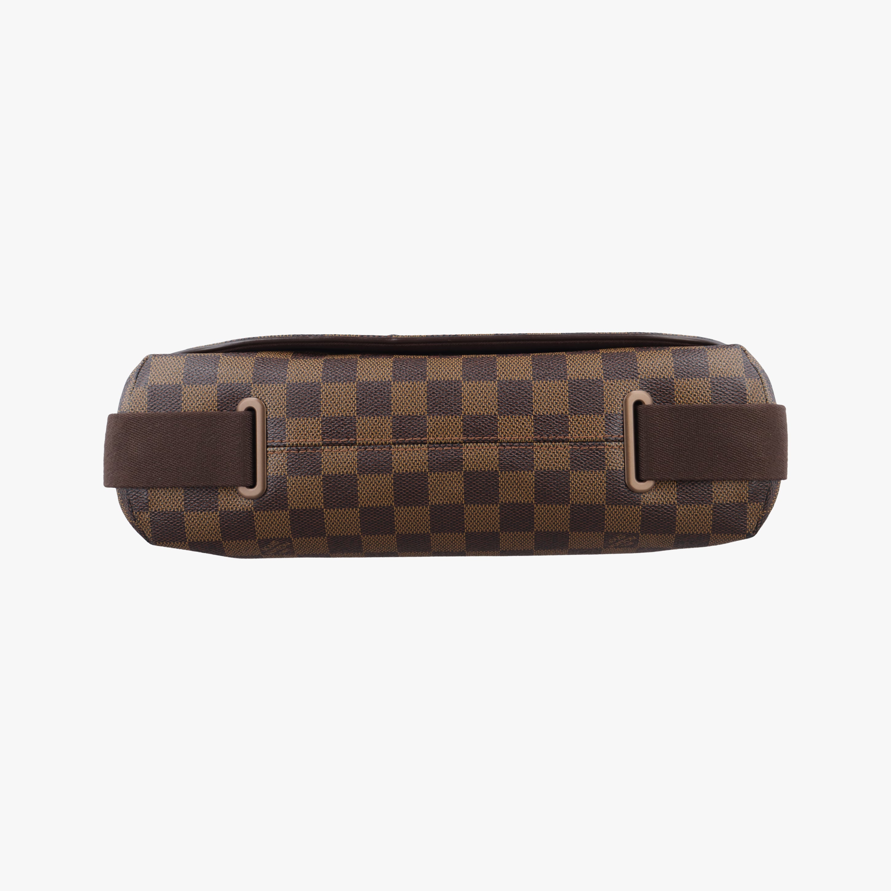 Pre-owned Louis Vuitton BROOKLYN MM EBENE Damier Canvas N51211 shoulderbag | stylenewstar