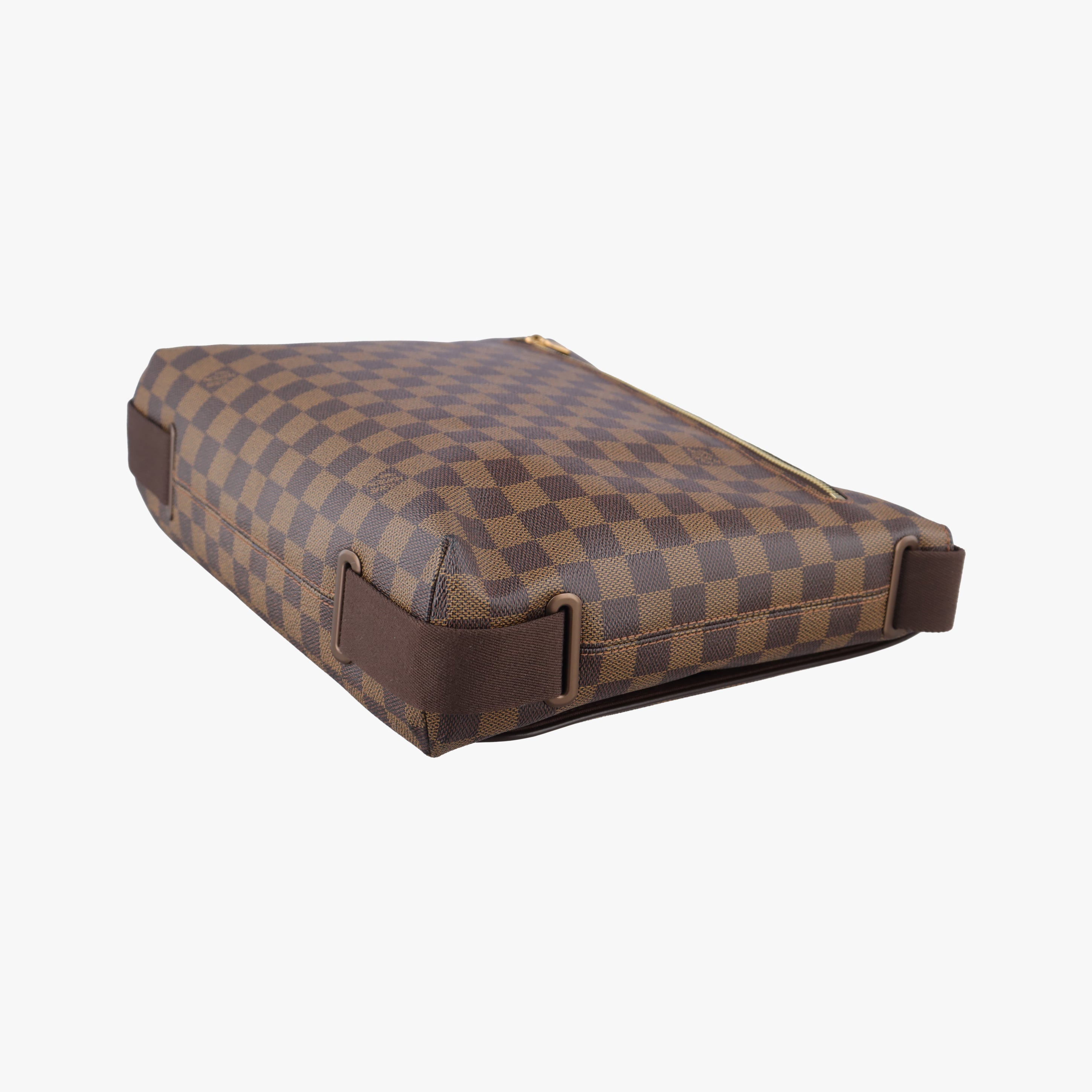 Pre-owned Louis Vuitton BROOKLYN MM EBENE Damier Canvas N51211 shoulderbag | stylenewstar