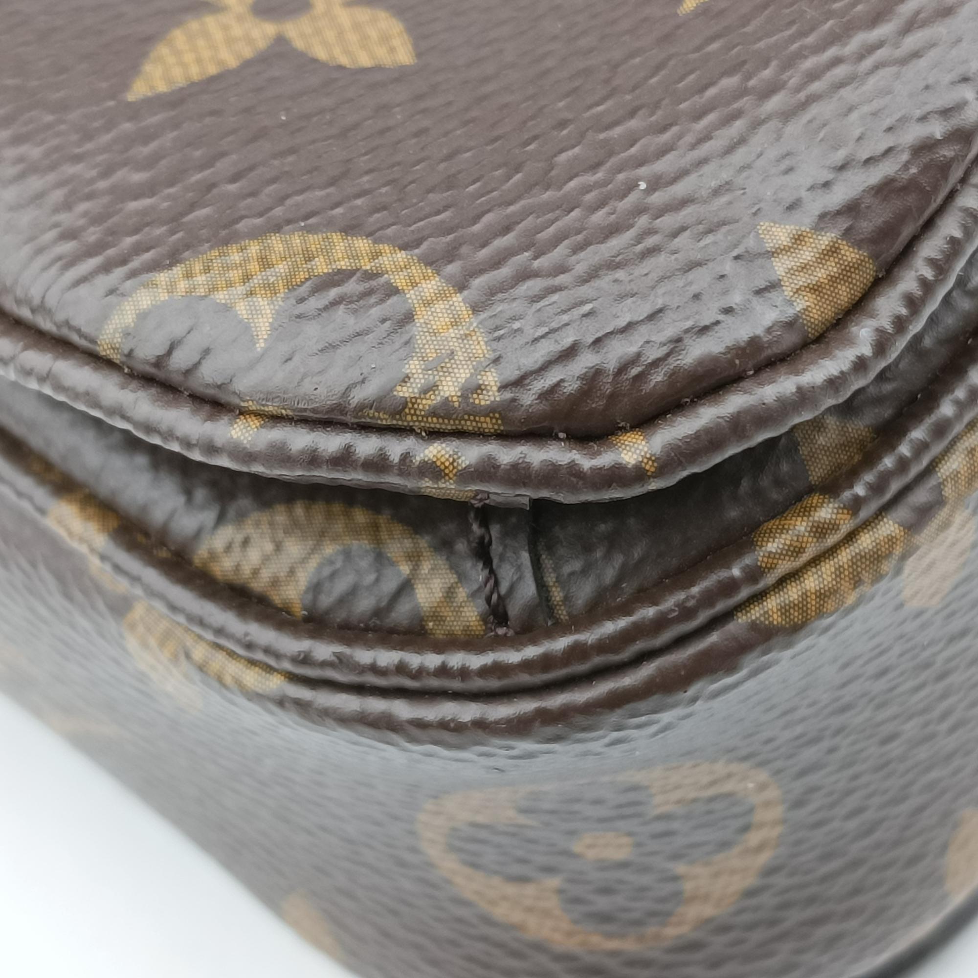 Pre-owned Louis Vuitton Pochette Metis MM Brown Monogram Canvas M44875 shoulderbag | stylenewstar