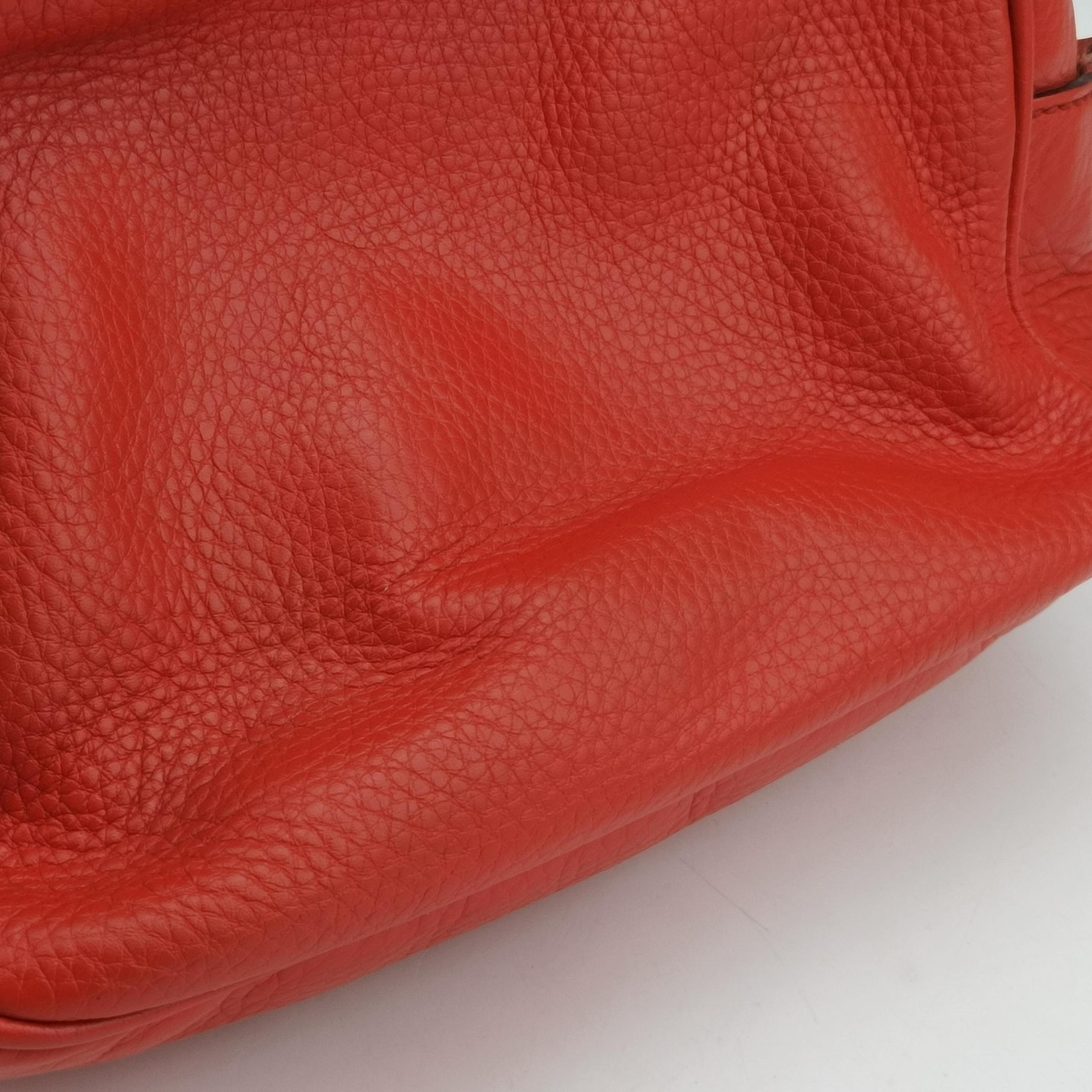 Pre-owned Gucci Soho Orange Leather 308364 shoulderbag | stylenewstar