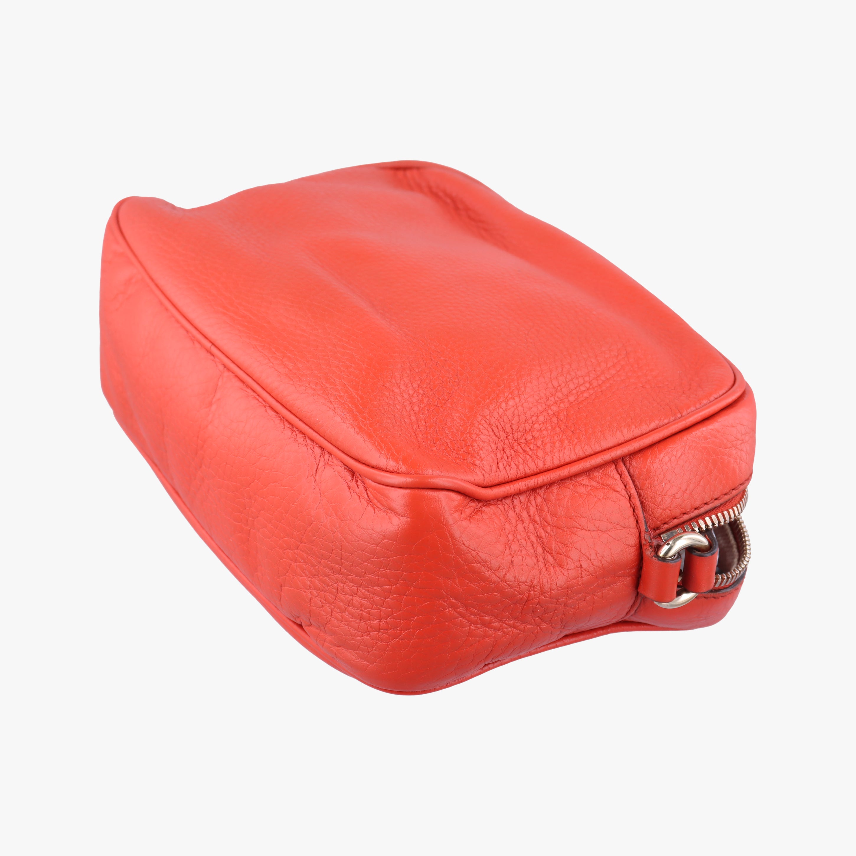 Pre-owned Gucci Soho Orange Leather 308364 shoulderbag | stylenewstar