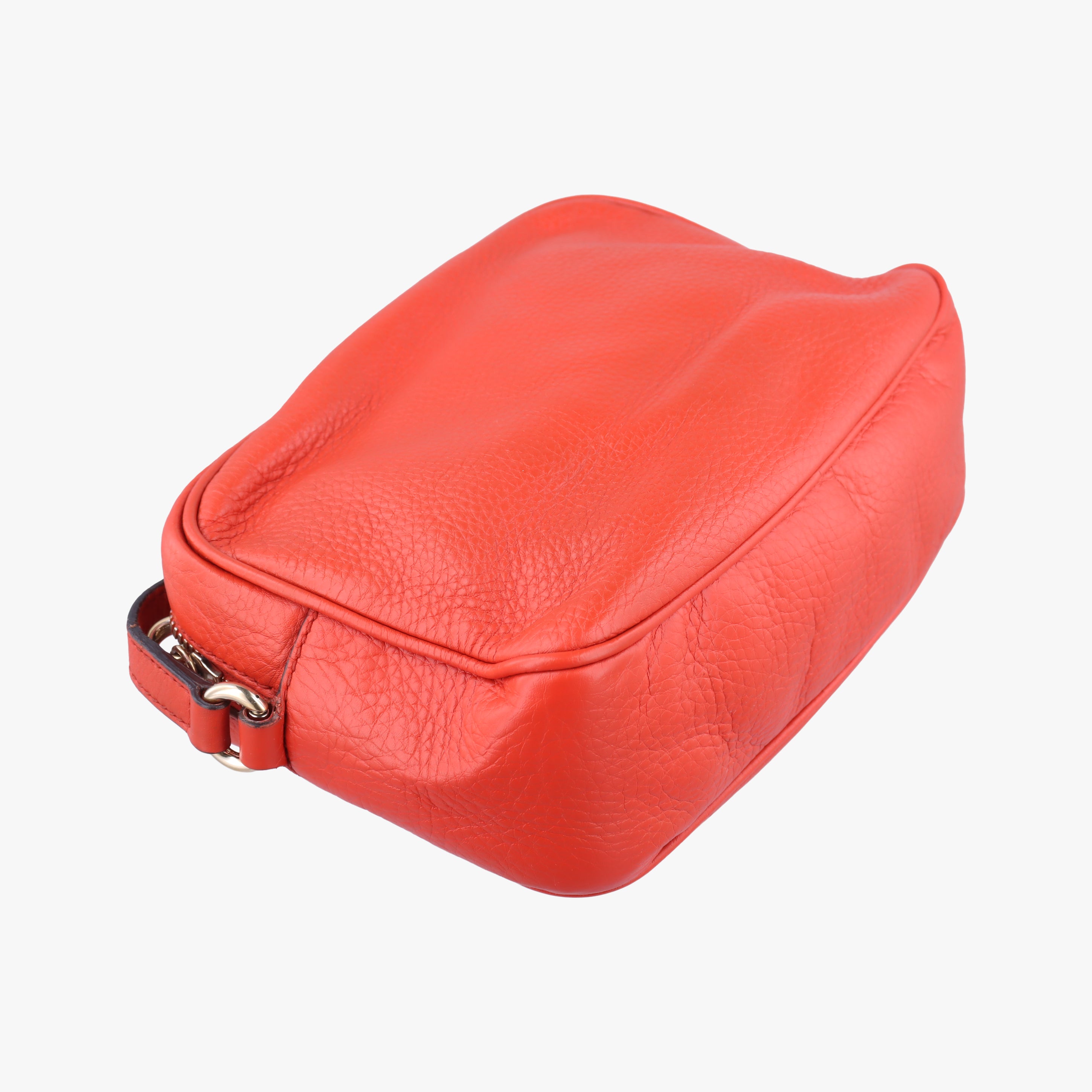 Pre-owned Gucci Soho Orange Leather 308364 shoulderbag | stylenewstar