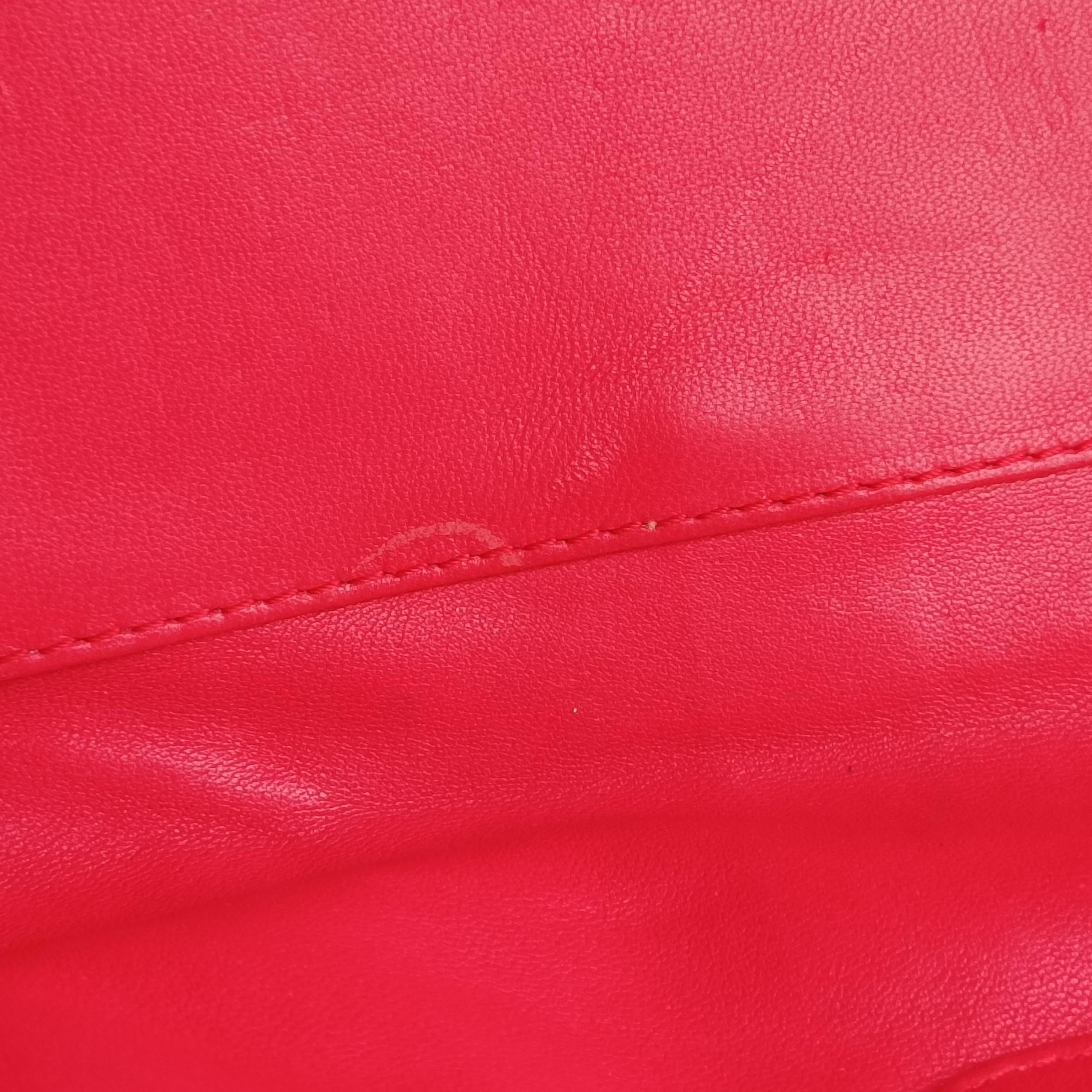 Secondhand Loewe Amazona36 Red Leather  handbag | stylenewstar