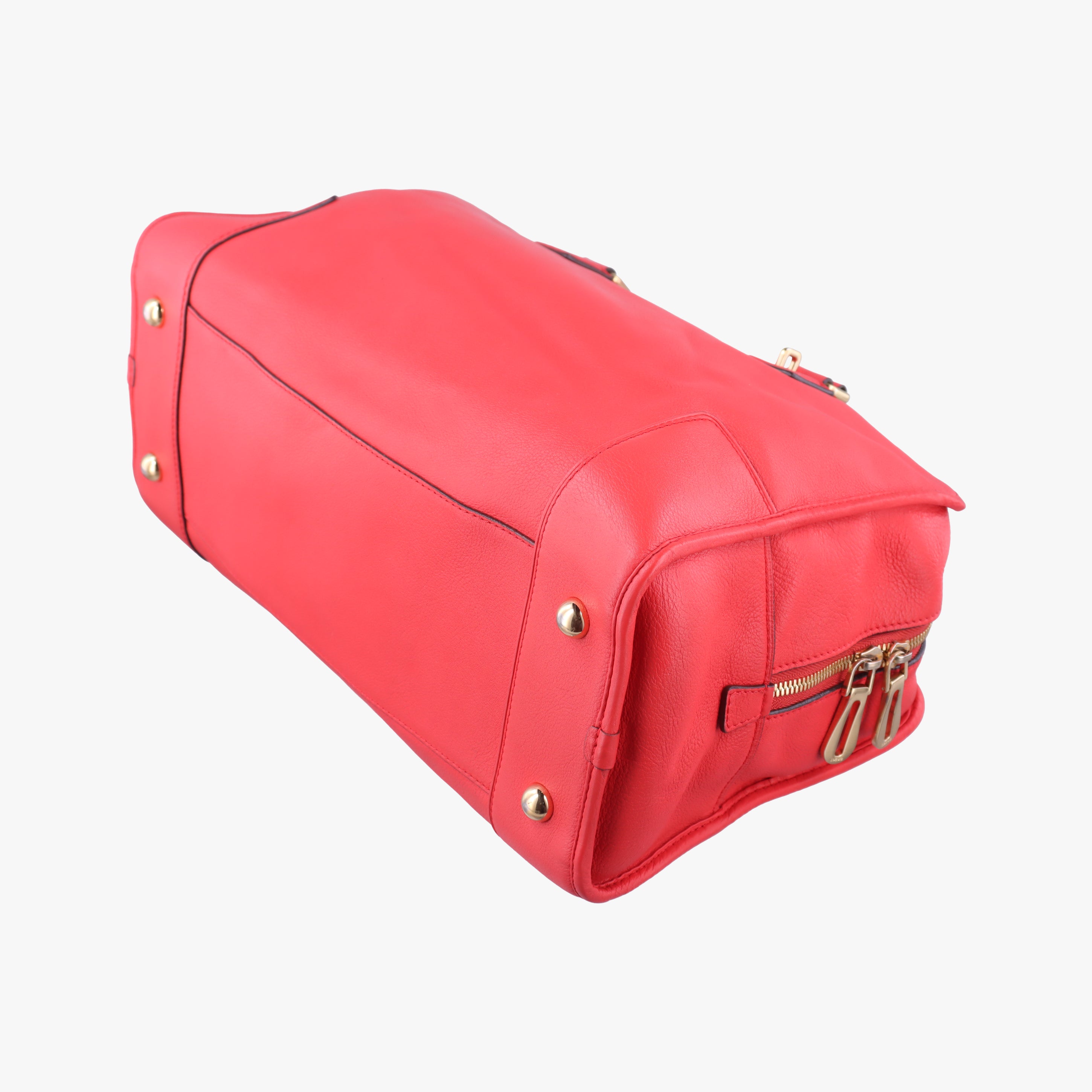 Secondhand Loewe Amazona36 Red Leather  handbag | stylenewstar