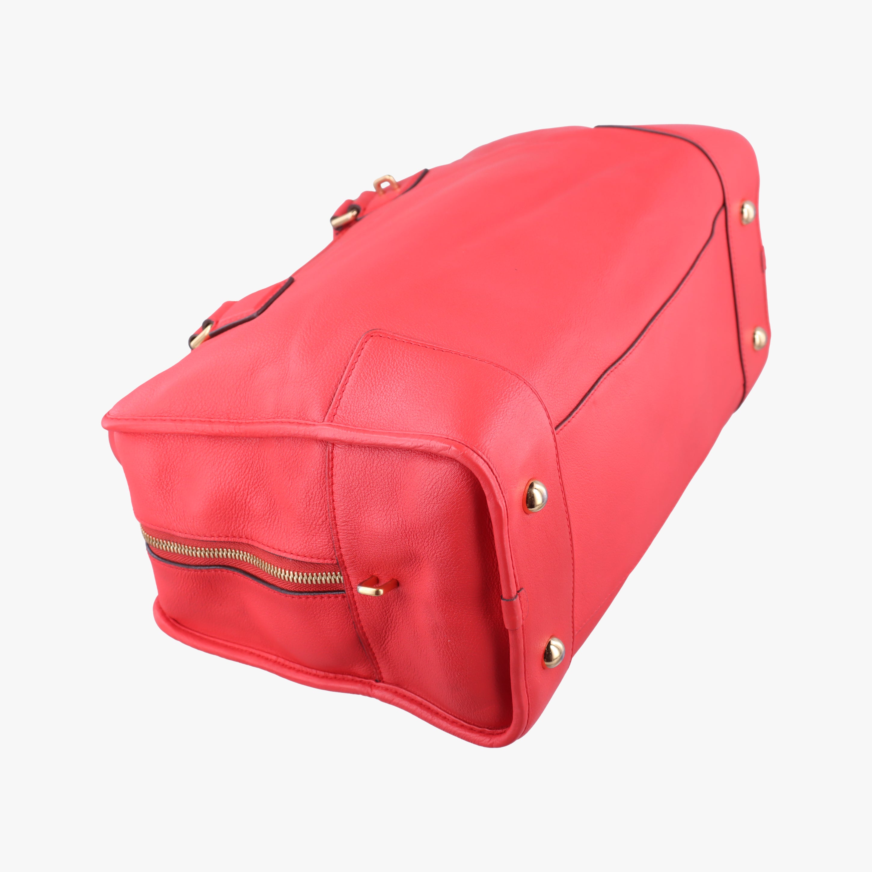 Secondhand Loewe Amazona36 Red Leather  handbag | stylenewstar