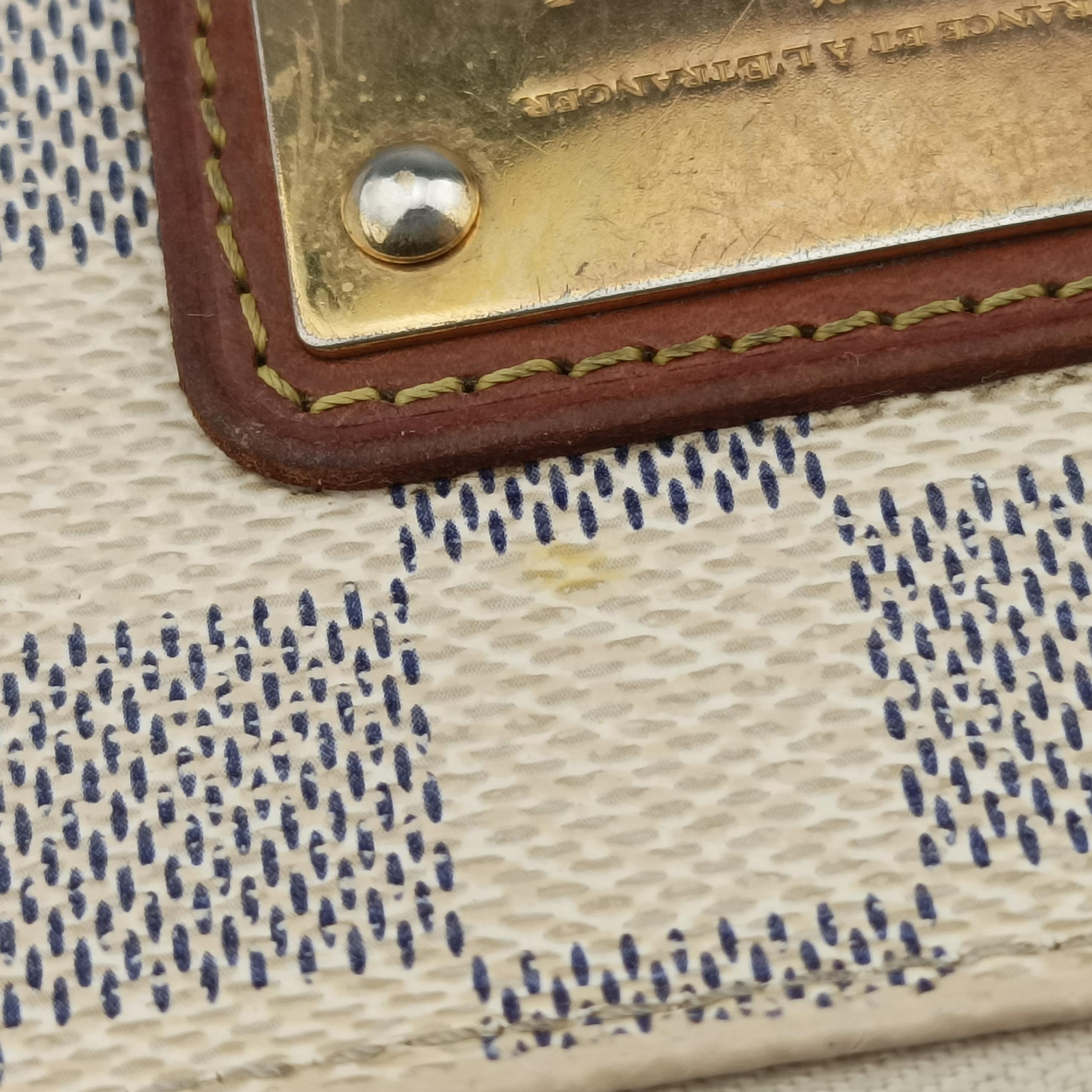 Pre-owned Louis Vuitton EVA Azur Damier Canvas N55214 shoulderbag | stylenewstar