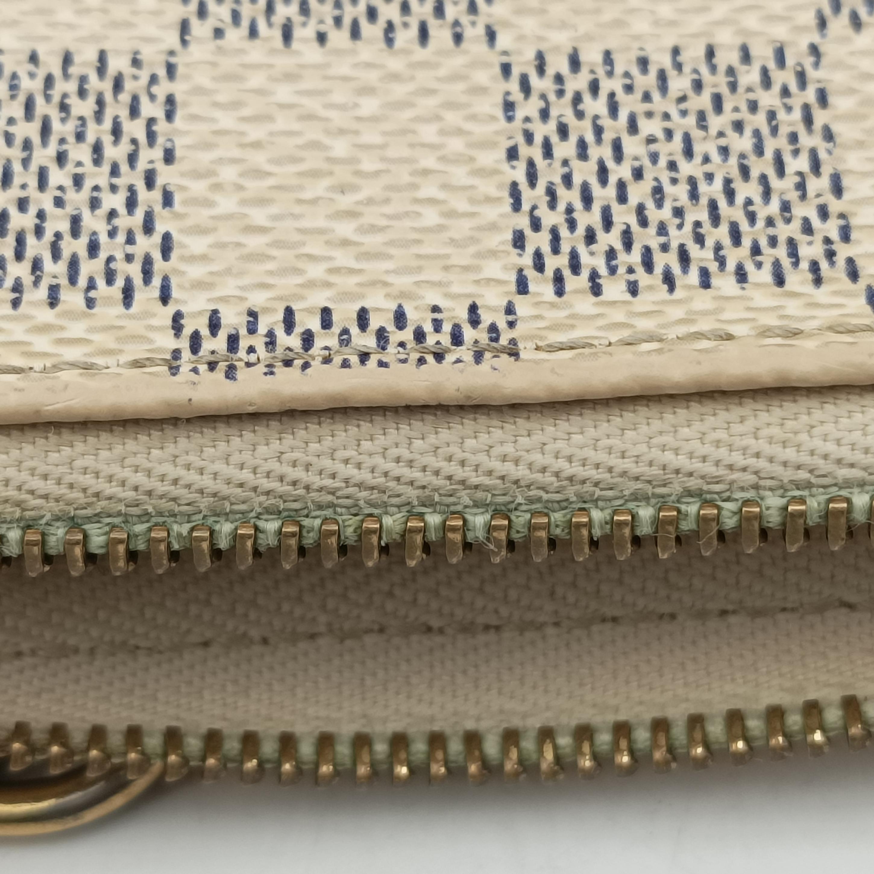 Pre-owned Louis Vuitton EVA Azur Damier Canvas N55214 shoulderbag | stylenewstar