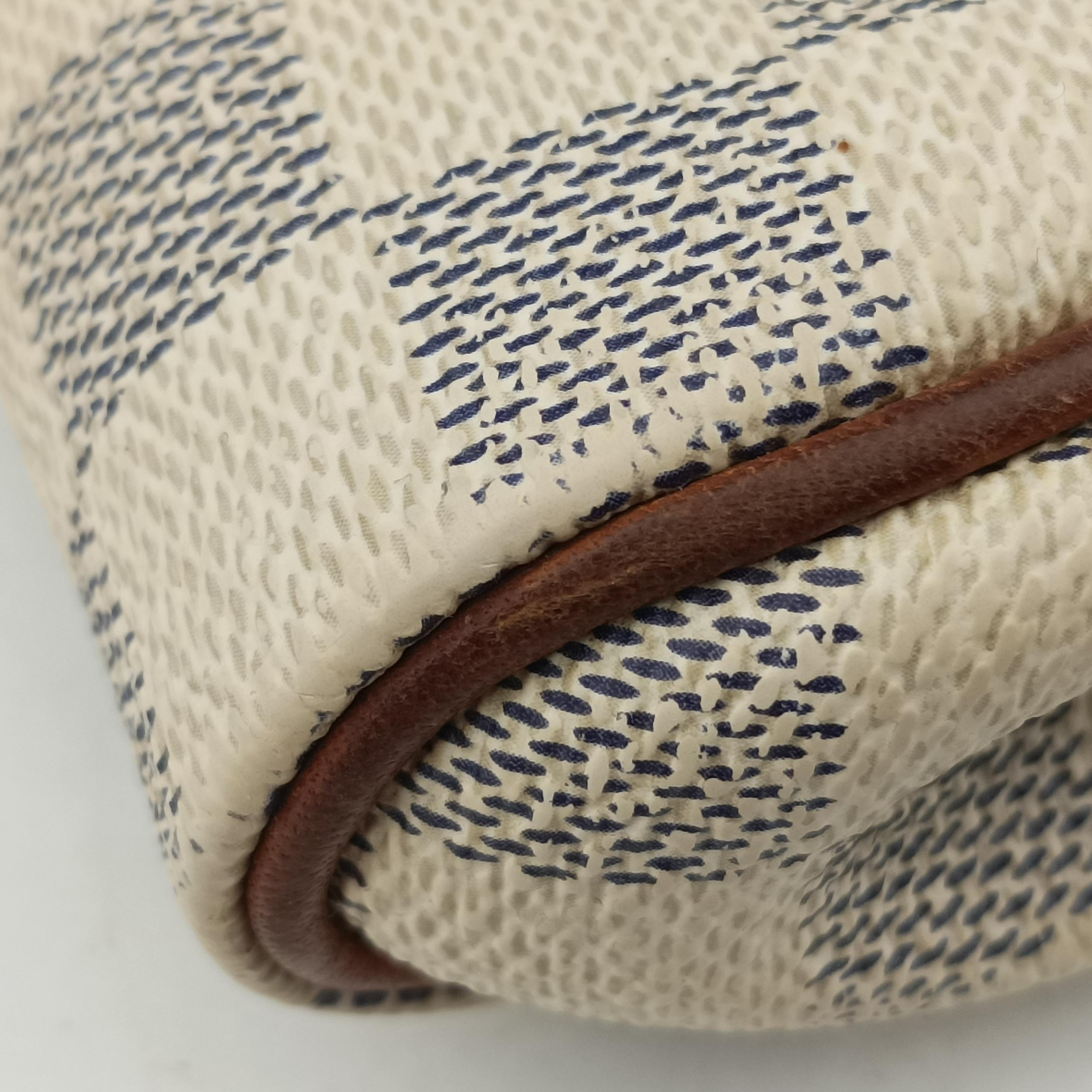 Pre-owned Louis Vuitton EVA Azur Damier Canvas N55214 shoulderbag | stylenewstar