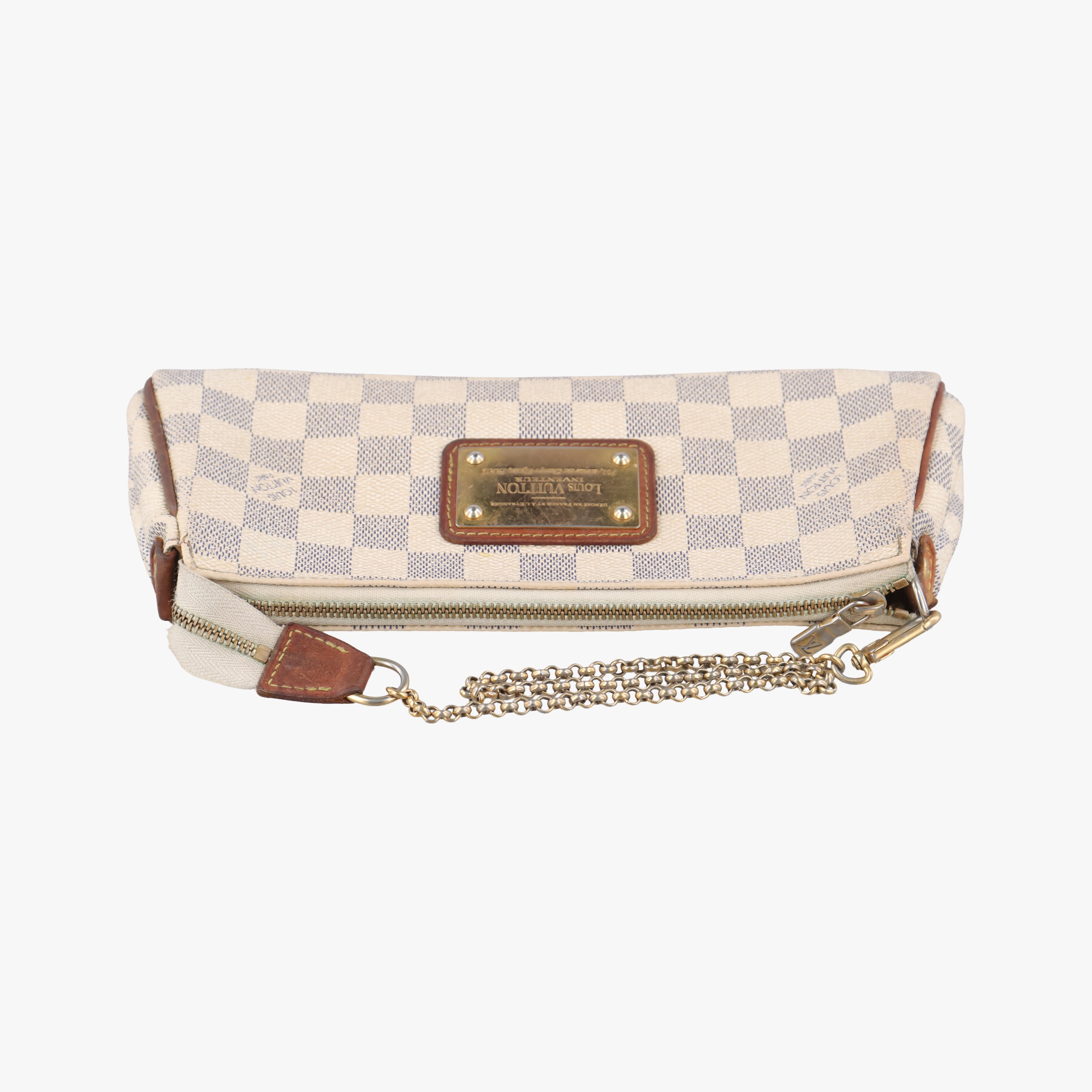 Pre-owned Louis Vuitton EVA Azur Damier Canvas N55214 shoulderbag | stylenewstar